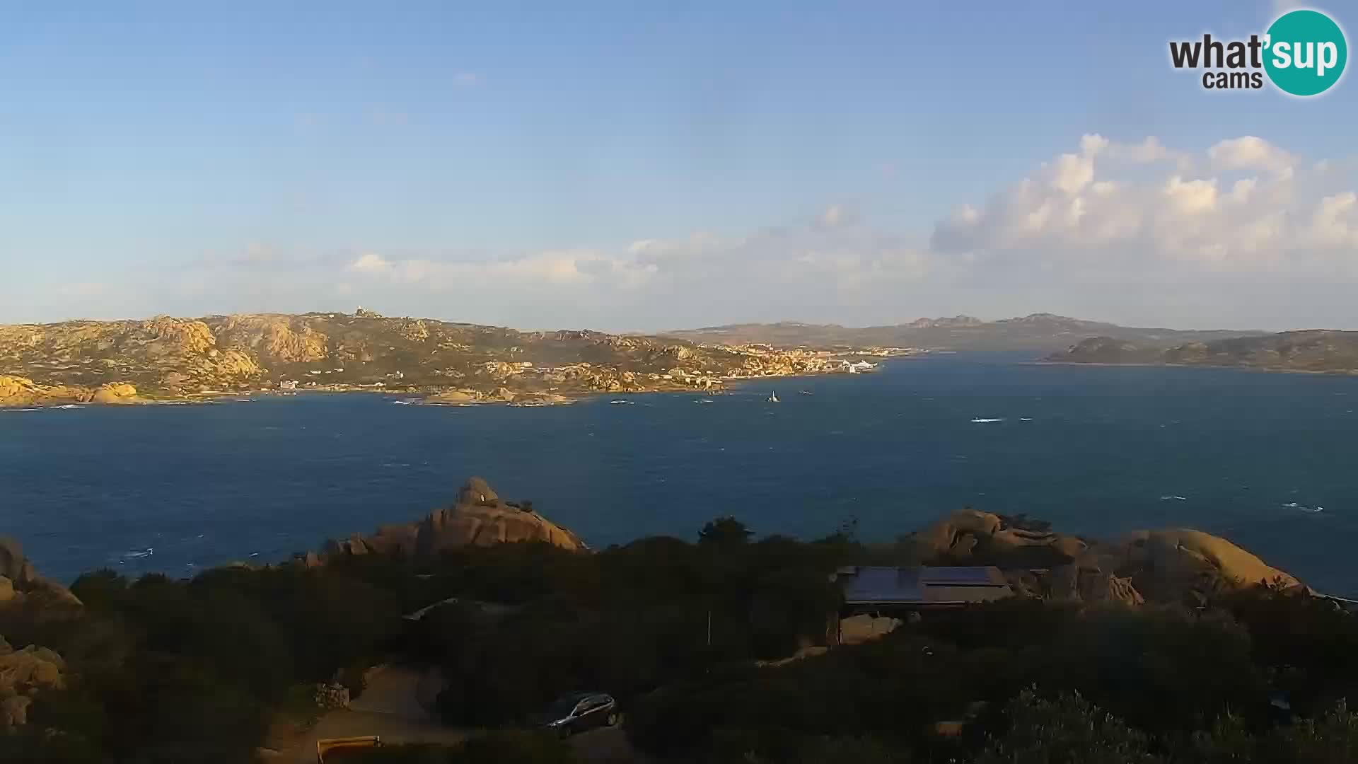 Punta Sardegna Livecam la Vedetta – Palau – Maddalena