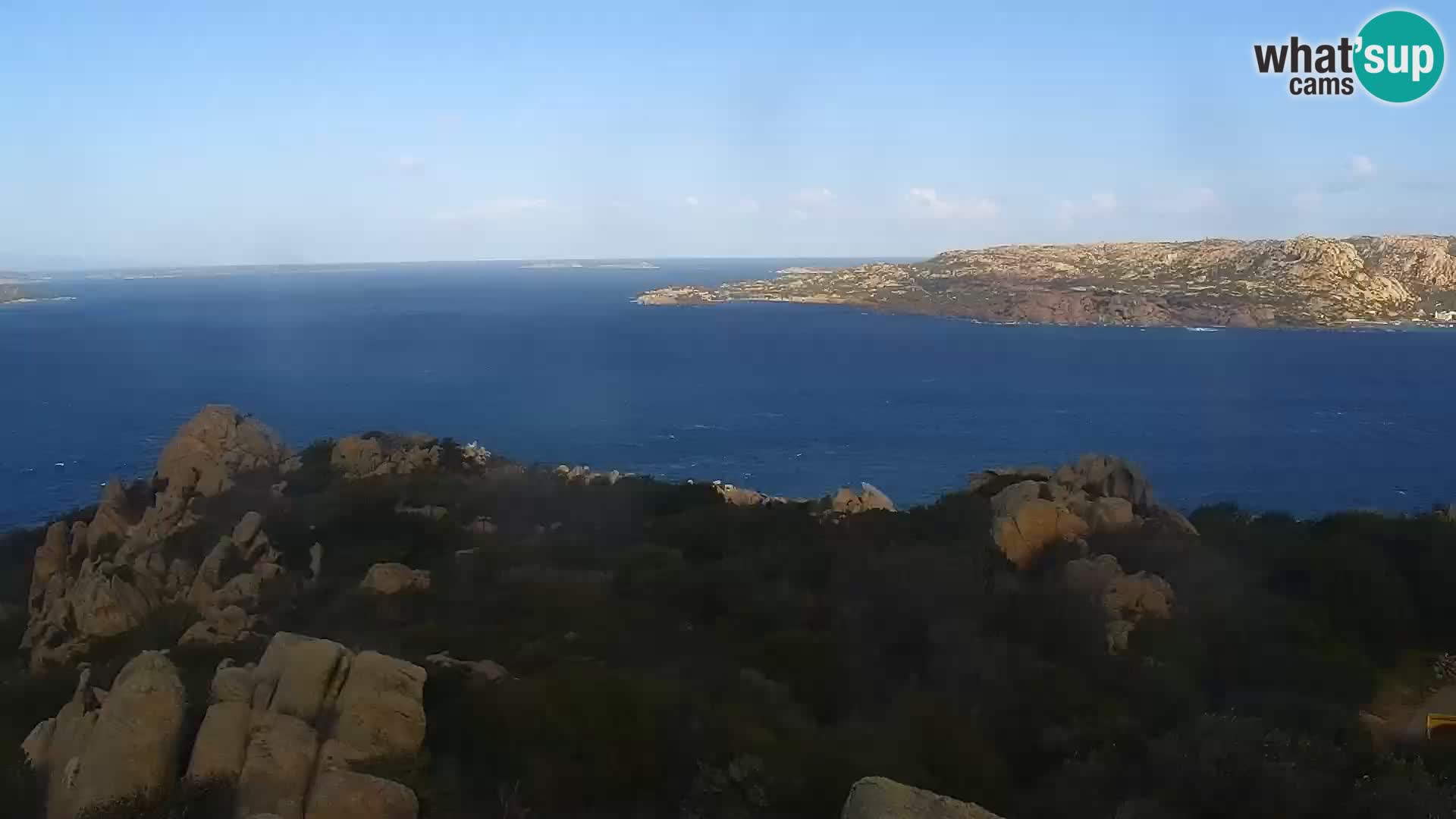 Punta Sardegna webcam la Vedetta – Palau – Maddalena – Sardinia