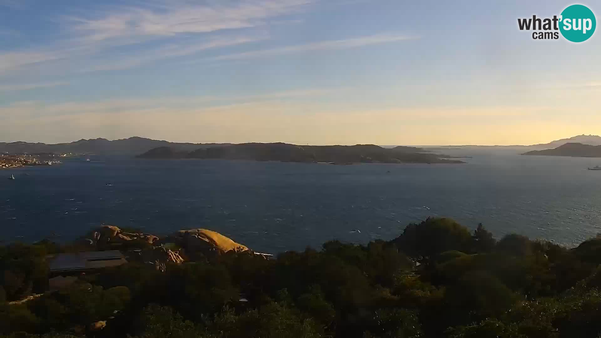 Punta Sardegna web cam – la Vedetta – Palau – La Maddalena – Sardinien