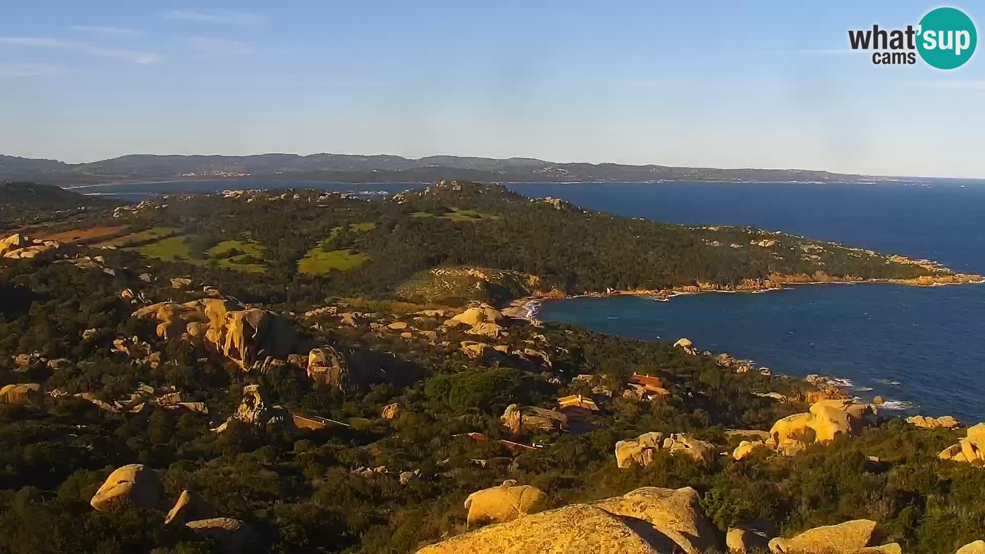 Punta Sardegna camera en vivo la Vedetta – Palau – Maddalena