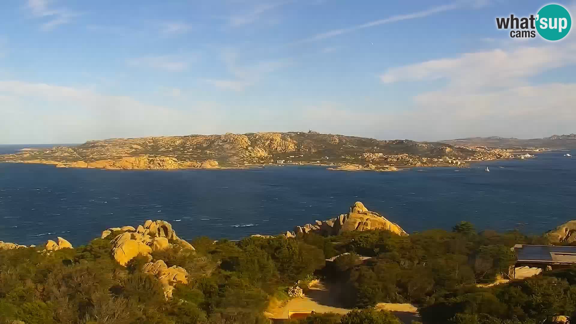 Punta Sardegna Livecam la Vedetta – Palau – Maddalena