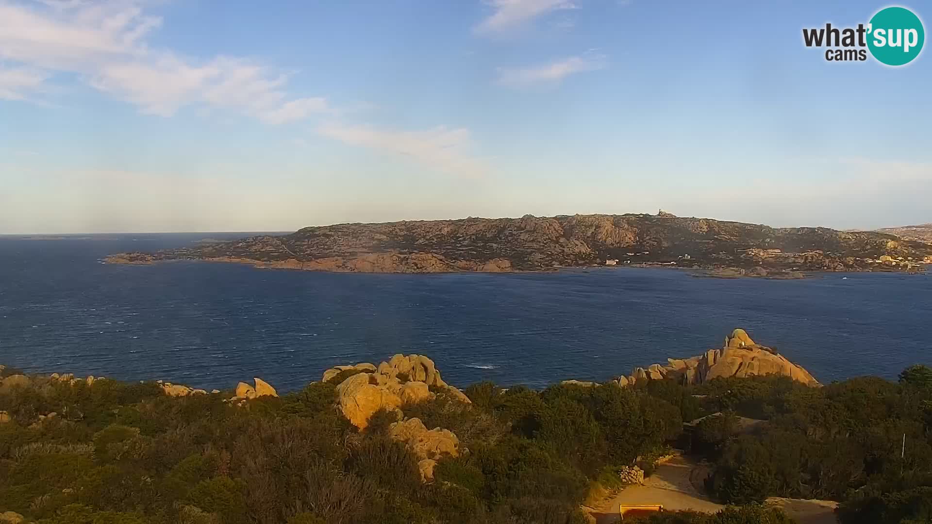 Punta Sardegna Livecam la Vedetta – Palau – Maddalena