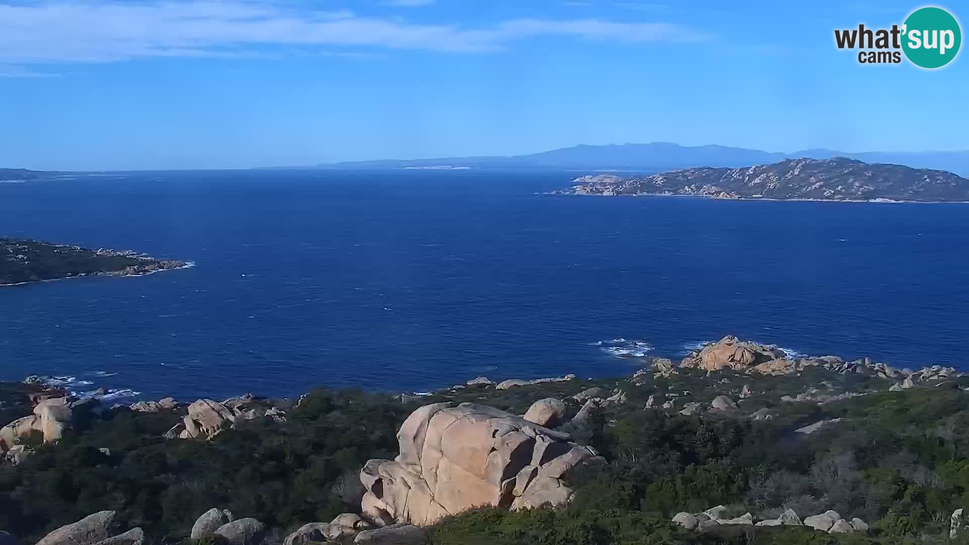 Punta Sardegna webcam la Vedetta – Palau – Maddalena – Sardinia