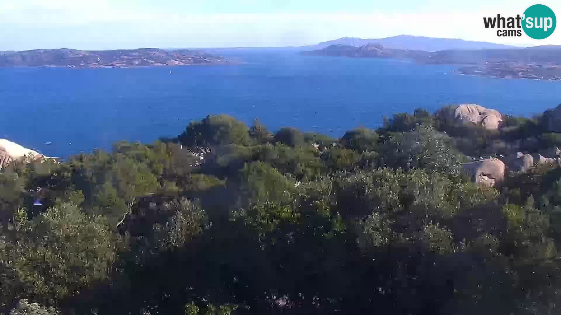 Punta Sardegna webcam la Vedetta – Palau – Maddalena – Sardinia