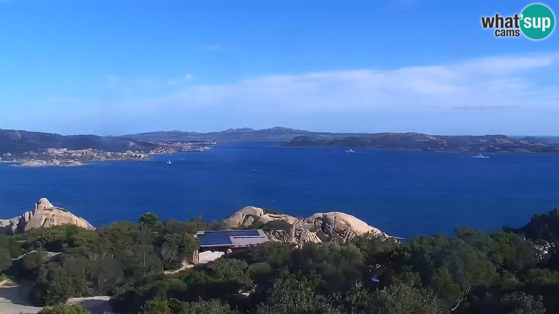 Punta Sardegna Livecam la Vedetta – Palau – Maddalena