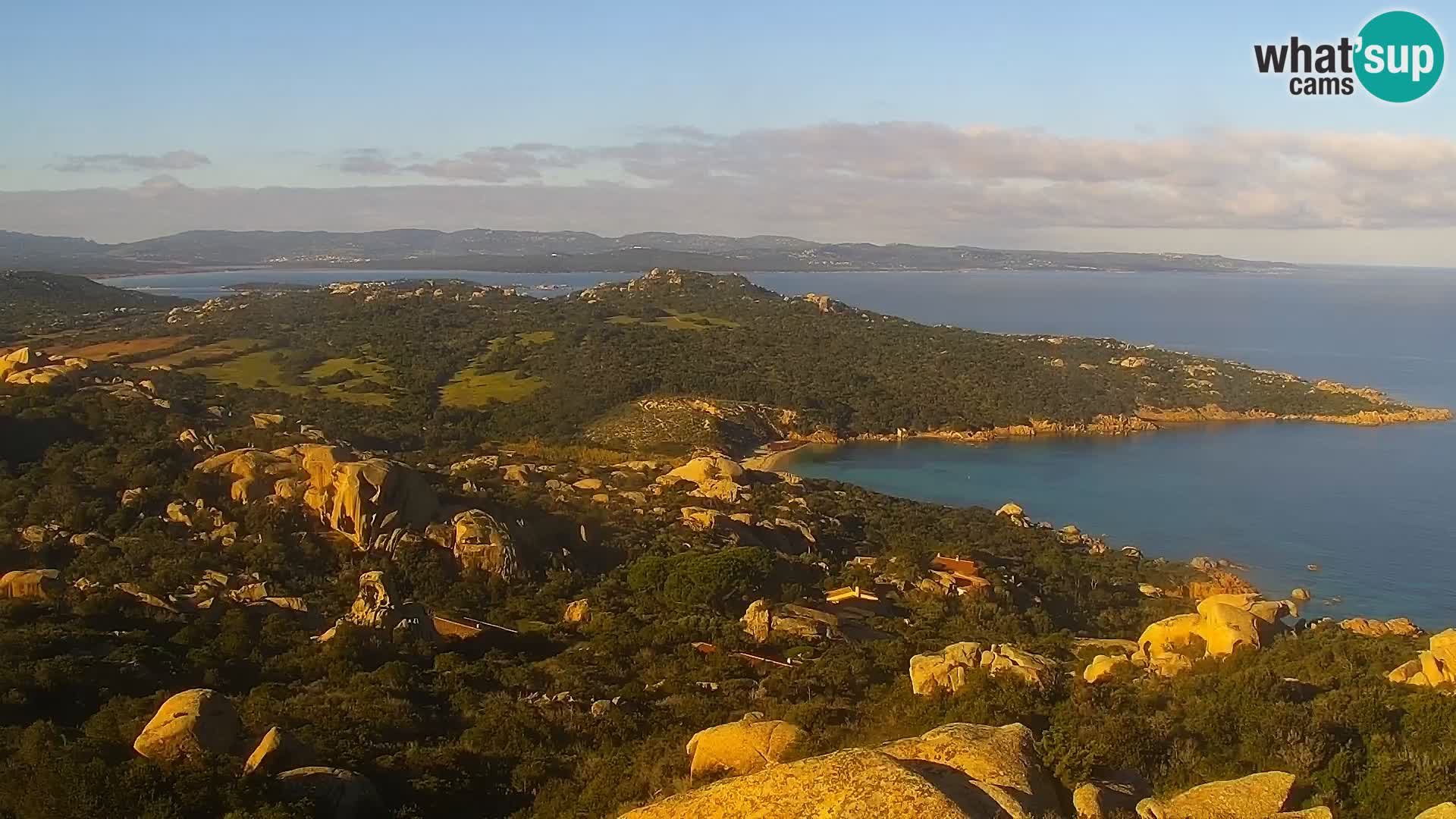 Punta Sardegna webcam la Vedetta – Palau – Maddalena – Sardinia