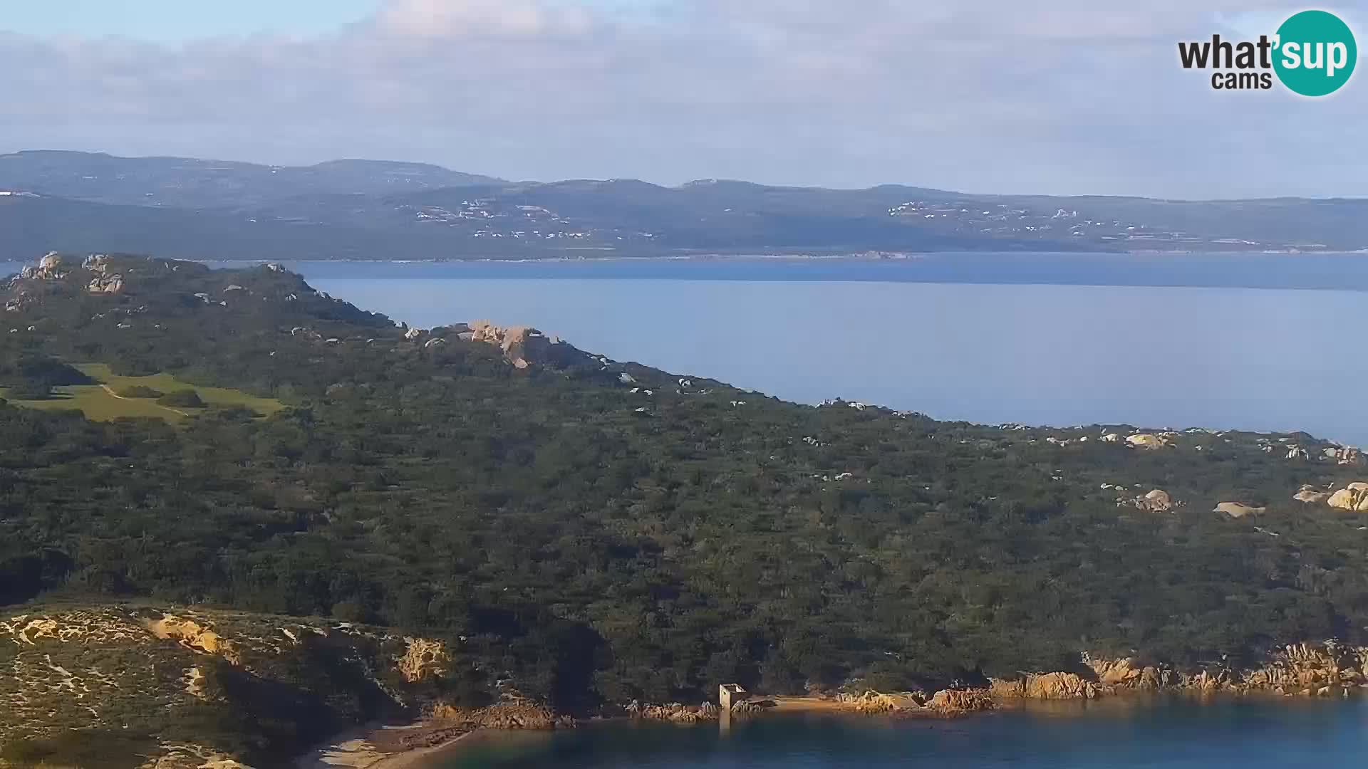 Punta Sardegna Livecam la Vedetta – Palau – Maddalena