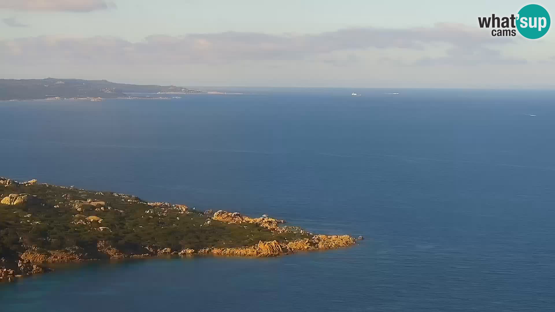 Punta Sardegna webcam la Vedetta – Palau – Maddalena – Sardinia