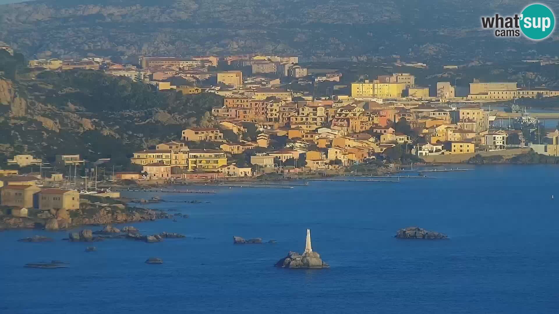 Punta Sardegna kamera v živo la Vedetta – Palau – Maddalena – Sardinija