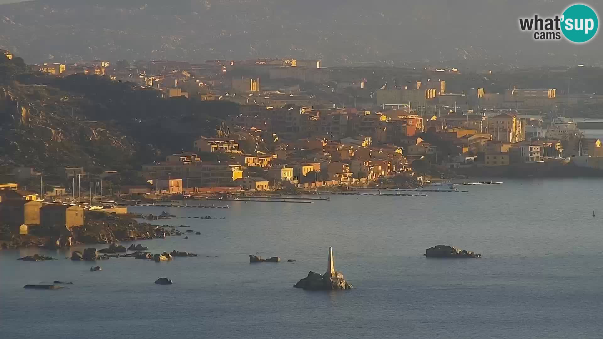 Punta Sardegna kamera v živo la Vedetta – Palau – Maddalena – Sardinija