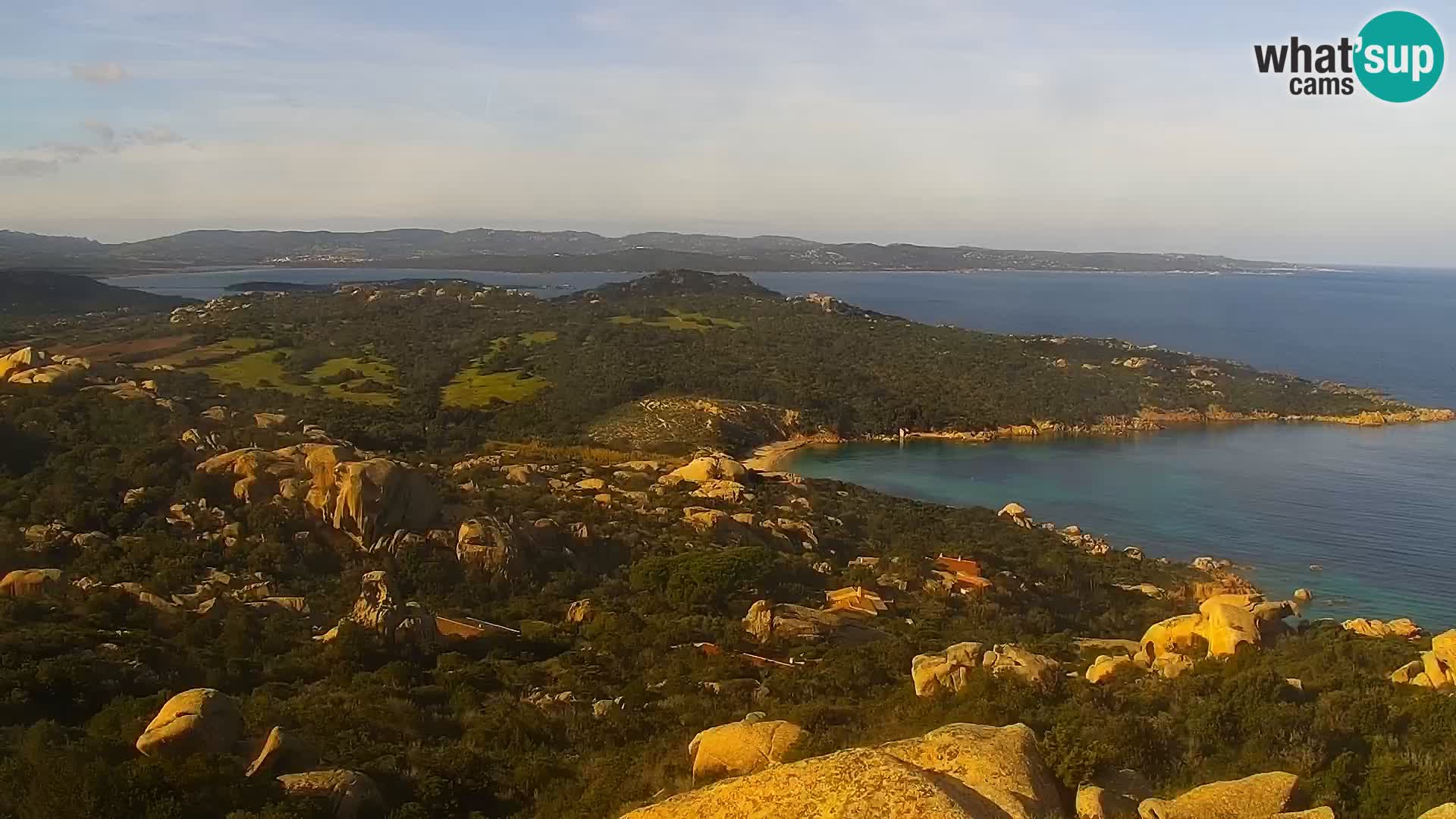 Punta Sardegna webcam la Vedetta – Palau – Maddalena – Sardinia