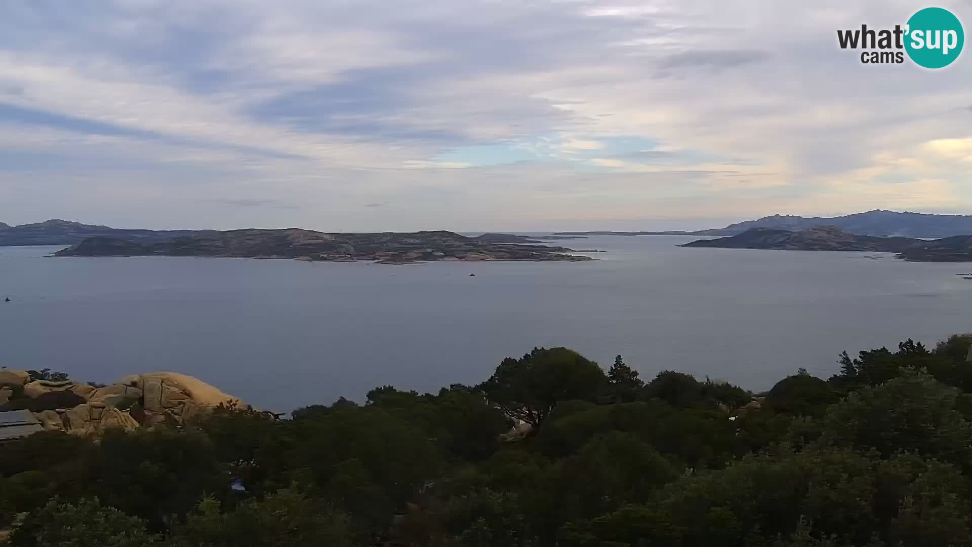 Punta Sardegna webcam la Vedetta – Palau – Maddalena – Sardinia