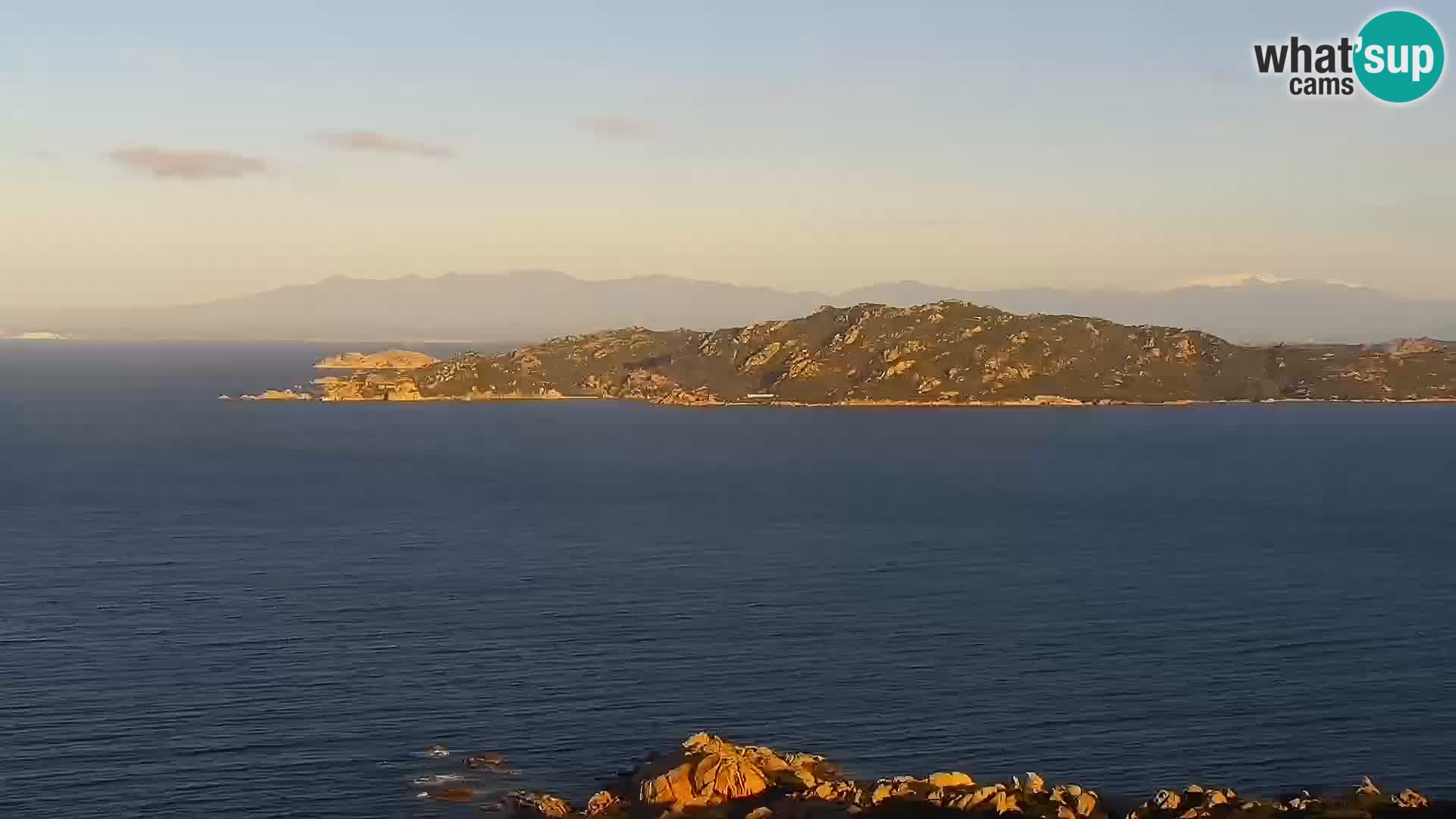 Punta Sardegna kamera v živo la Vedetta – Palau – Maddalena – Sardinija