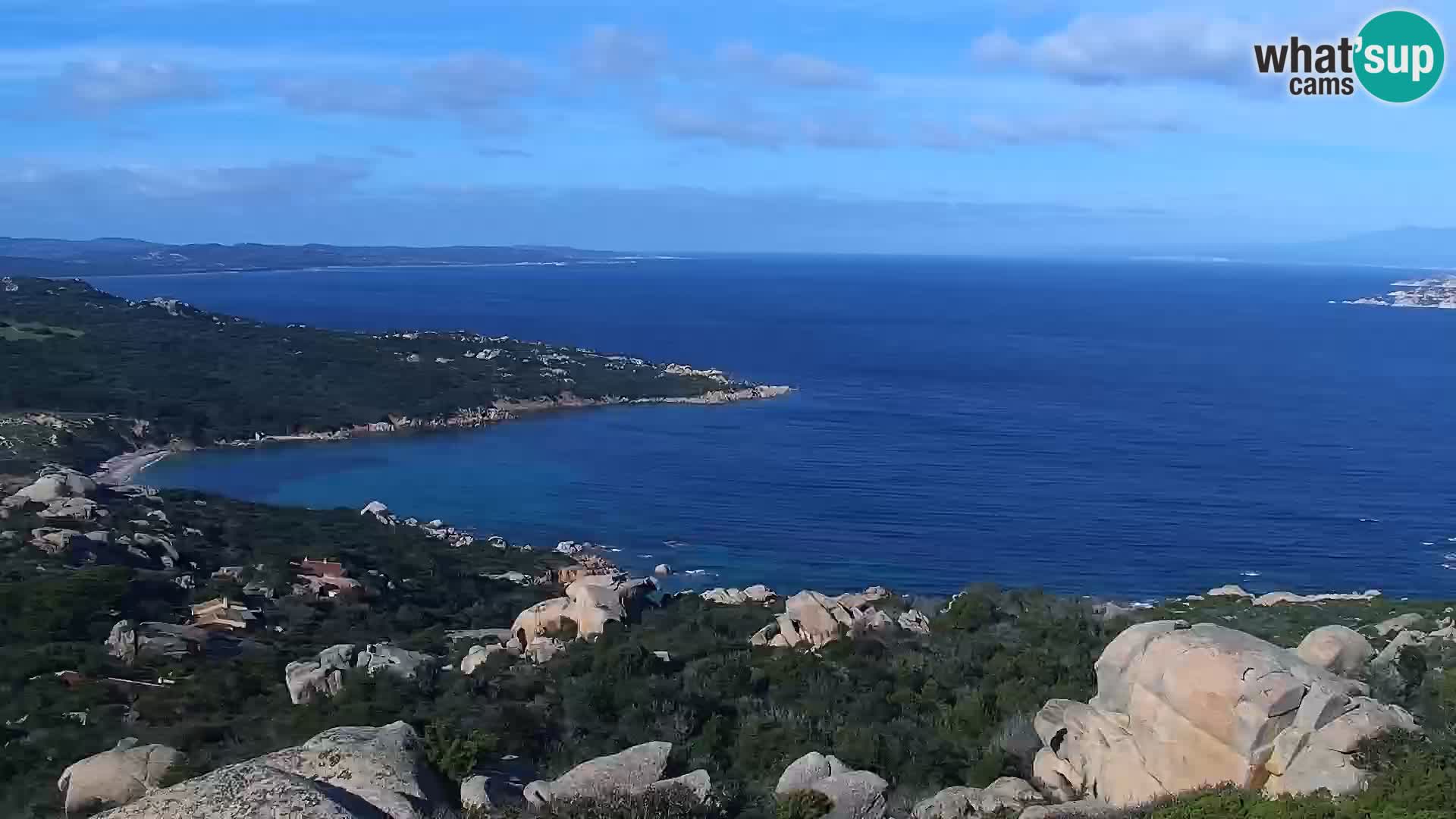 Punta Sardegna kamera v živo la Vedetta – Palau – Maddalena – Sardinija