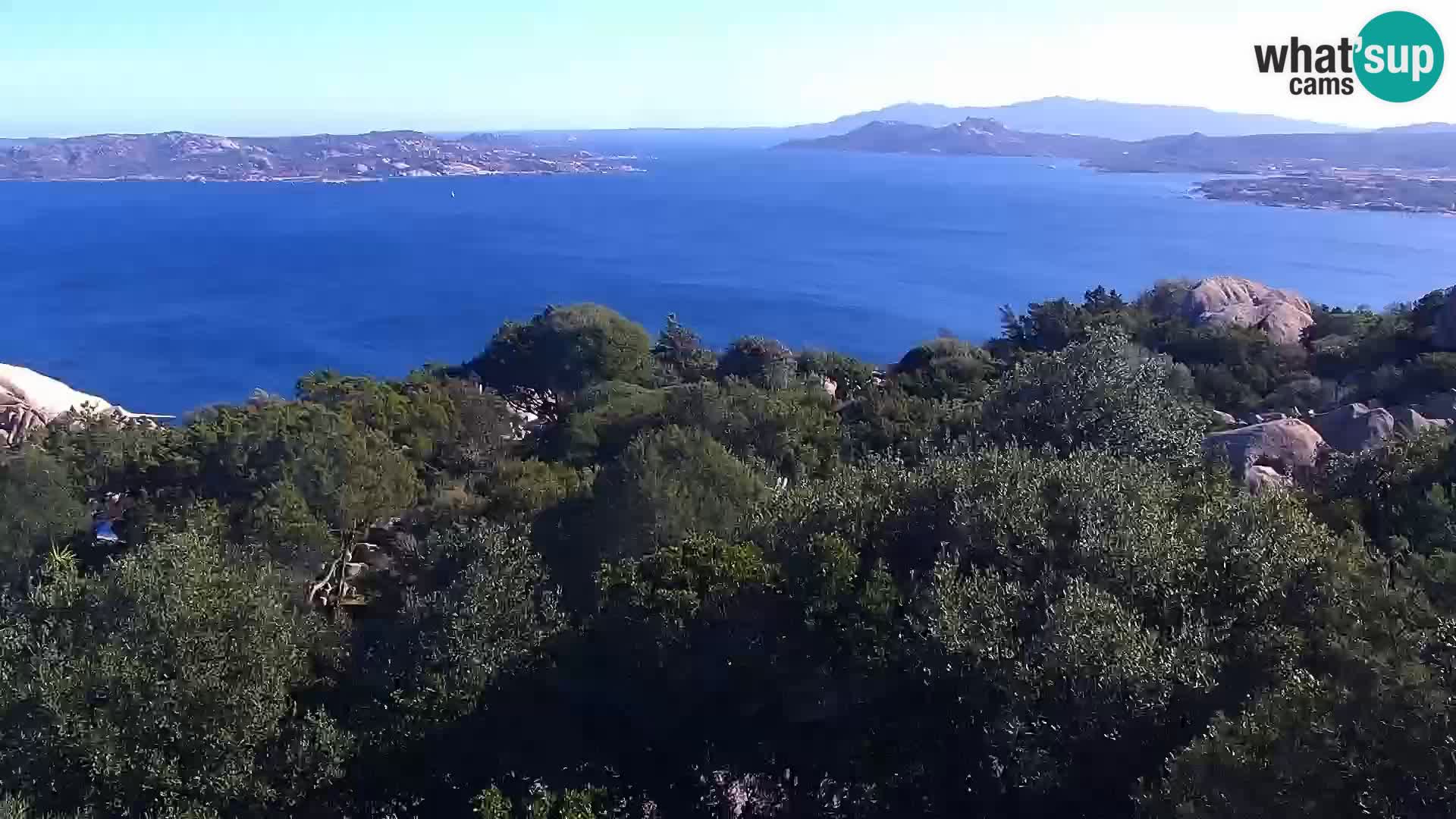 Punta Sardegna kamera v živo la Vedetta – Palau – Maddalena – Sardinija