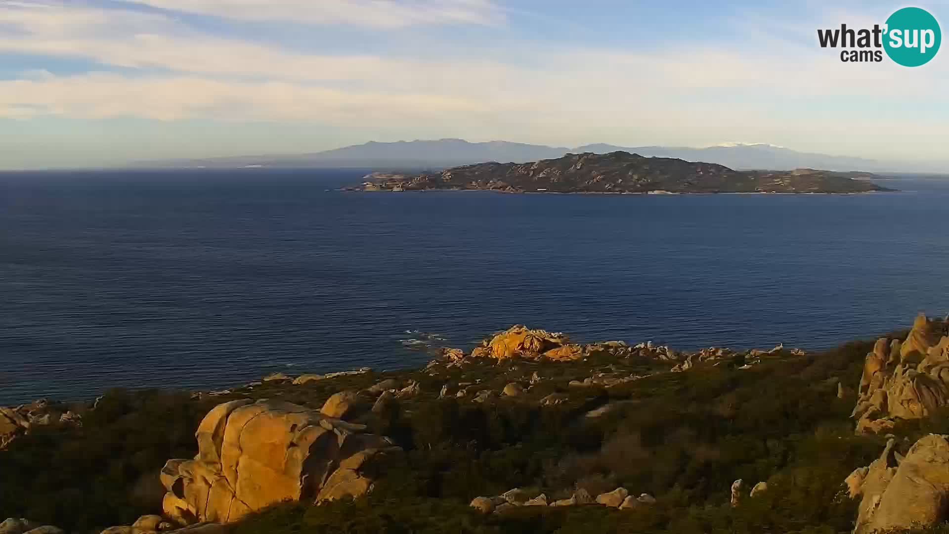 Punta Sardegna webcam la Vedetta – Palau – Maddalena – Sardinia