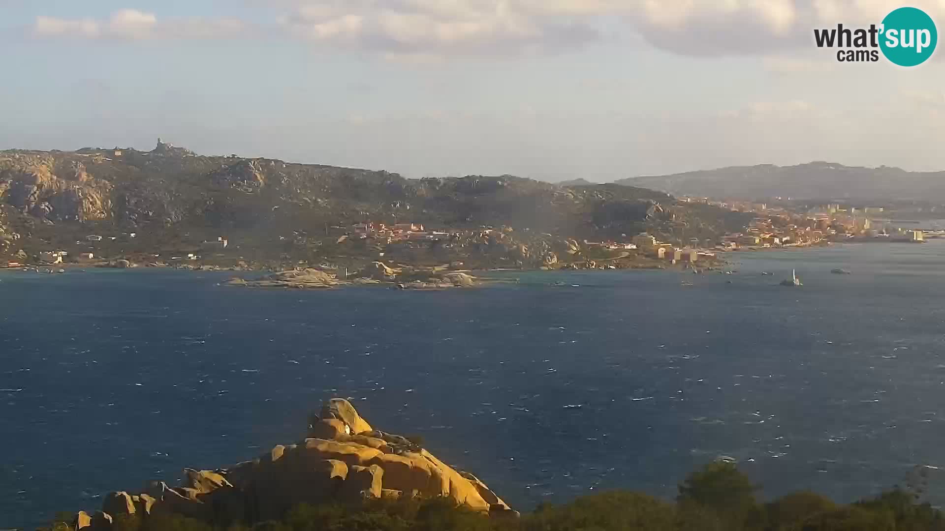 Punta Sardegna web cam – la Vedetta – Palau – La Maddalena – Sardinien