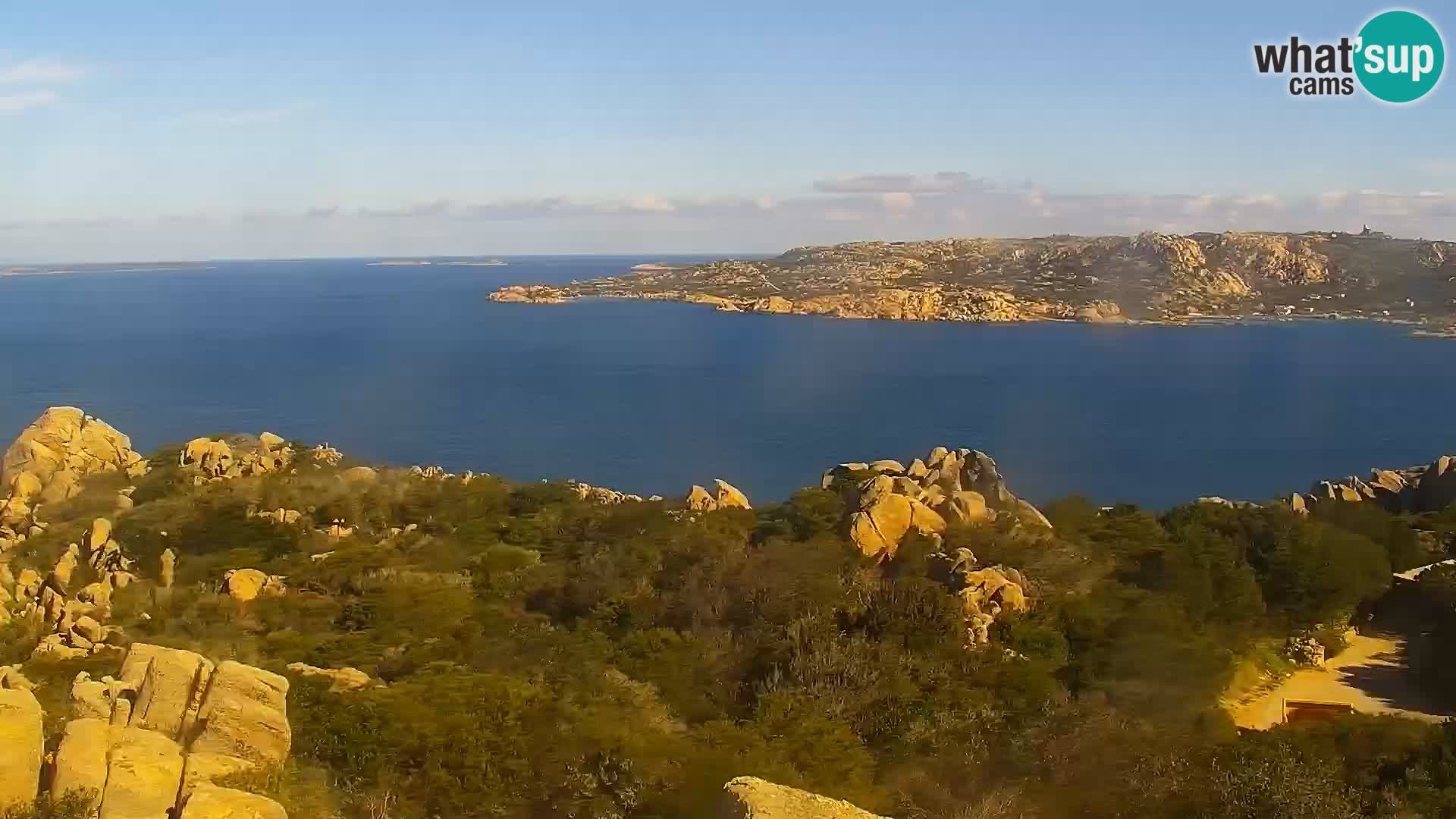 Punta Sardegna camera en vivo la Vedetta – Palau – Maddalena