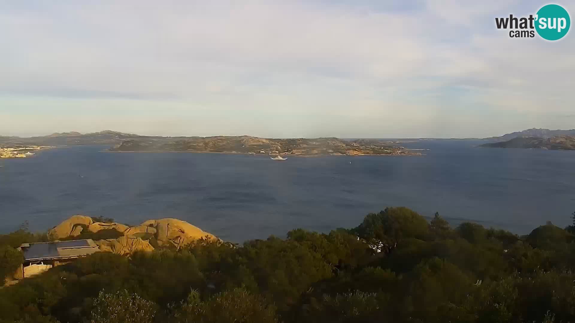 Punta Sardegna web cam – la Vedetta – Palau – La Maddalena – Sardinien