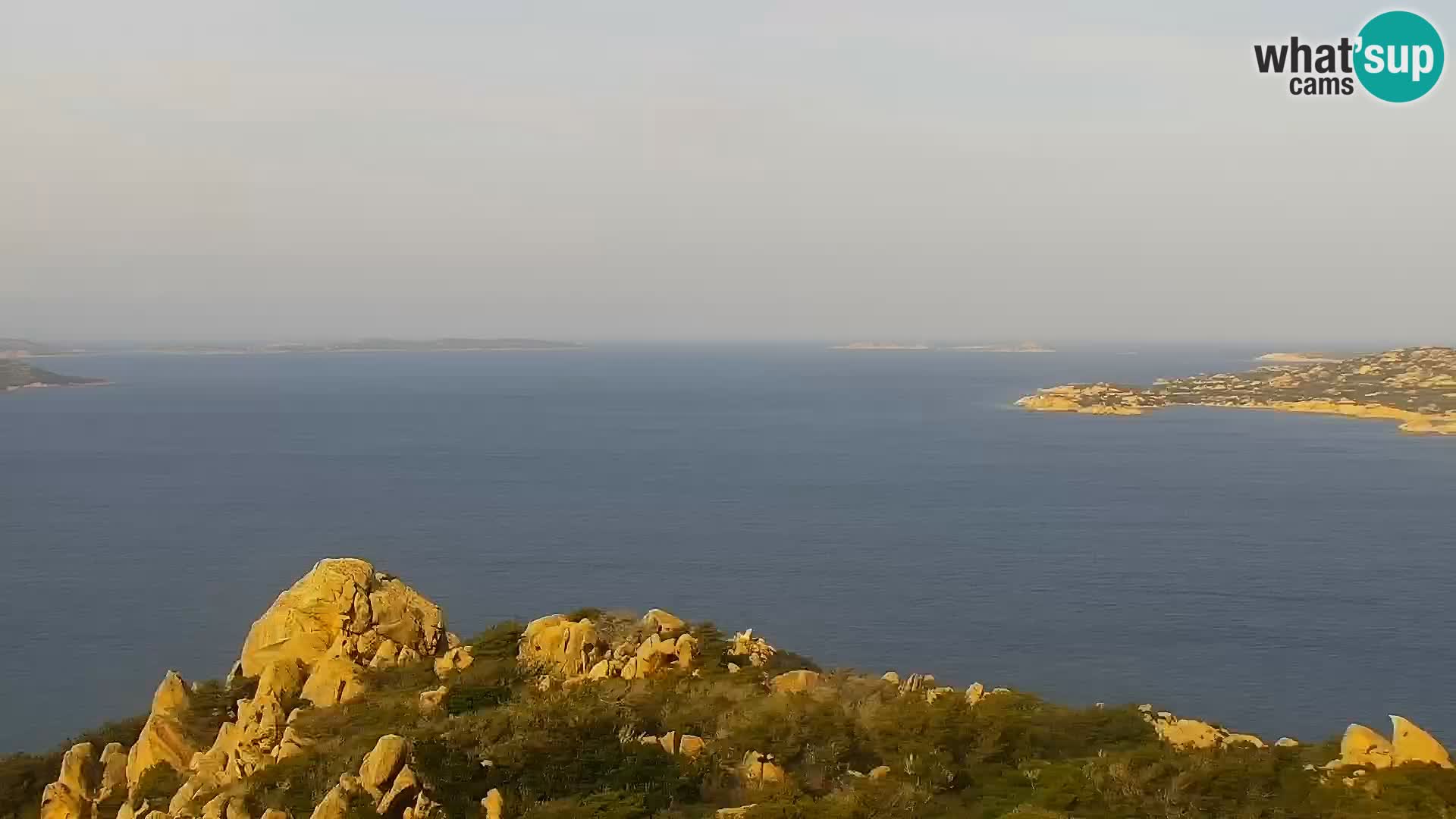 Punta Sardegna webcam la Vedetta – Palau – Maddalena – Sardinia