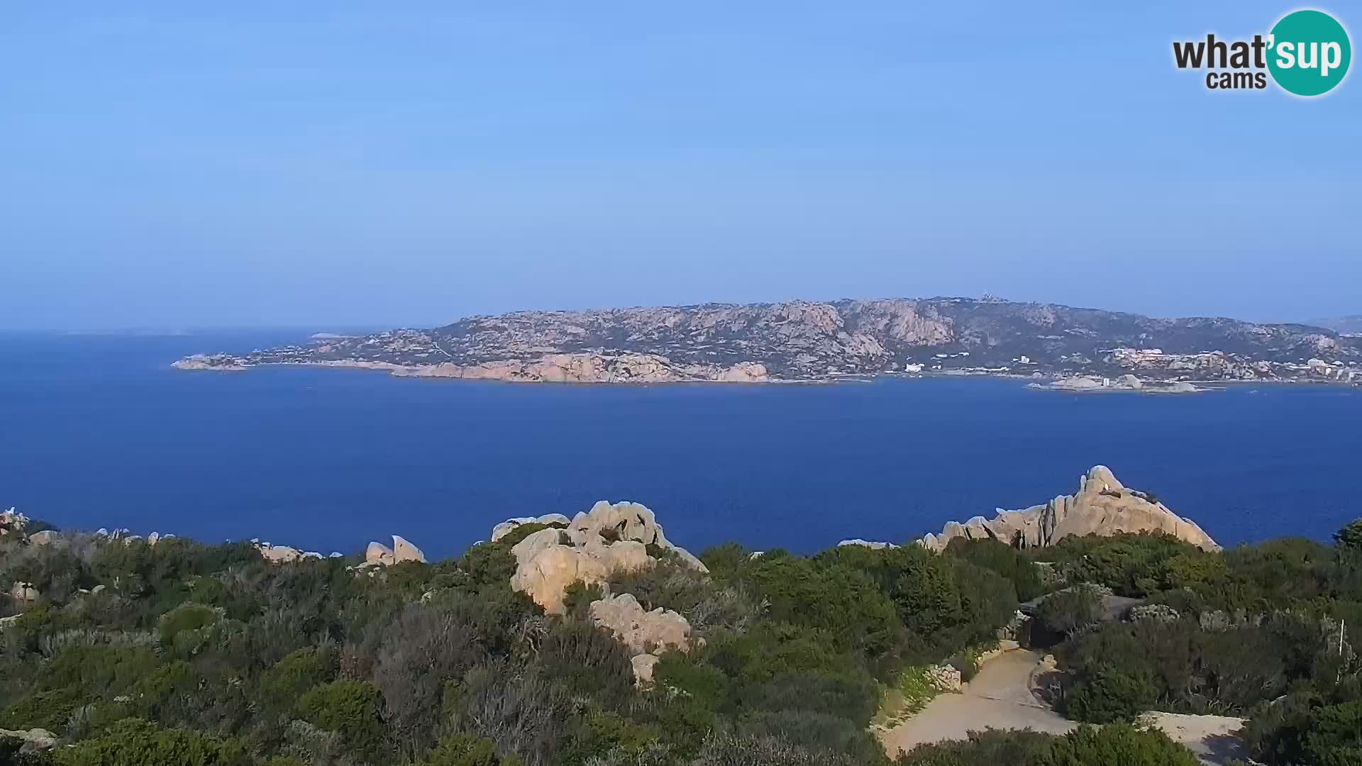 Punta Sardegna webcam la Vedetta – Palau – Maddalena – Sardinia