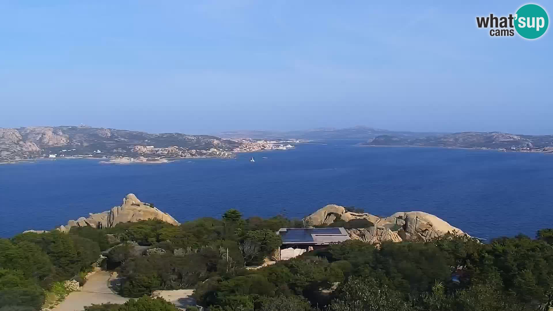 Punta Sardegna webcam la Vedetta – Palau – Maddalena – Sardinia