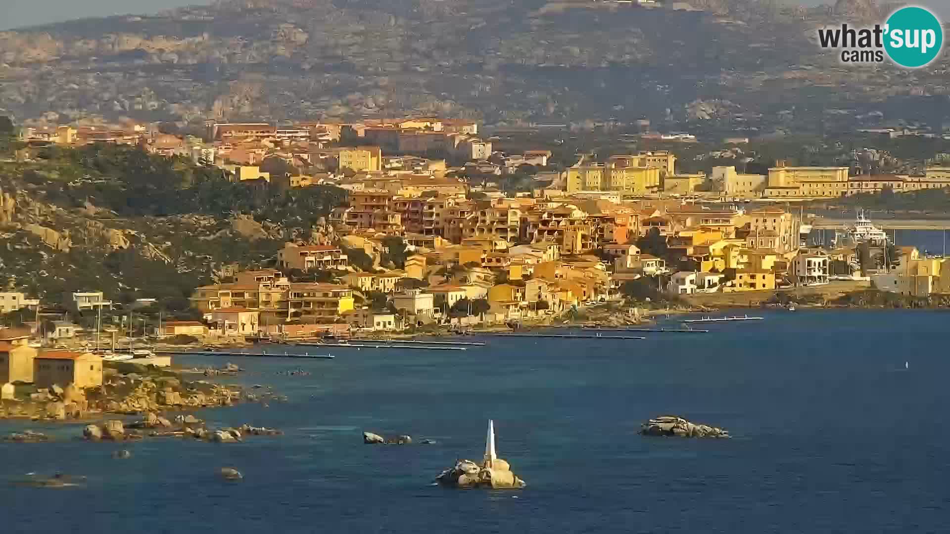 Punta Sardegna webcam la Vedetta – Palau – Maddalena – Sardinia