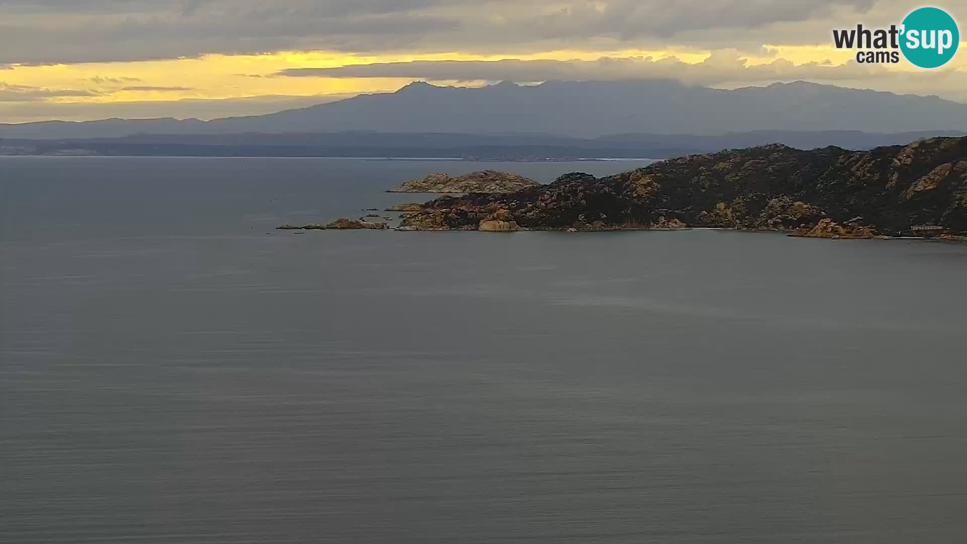 Punta Sardegna kamera v živo la Vedetta – Palau – Maddalena – Sardinija