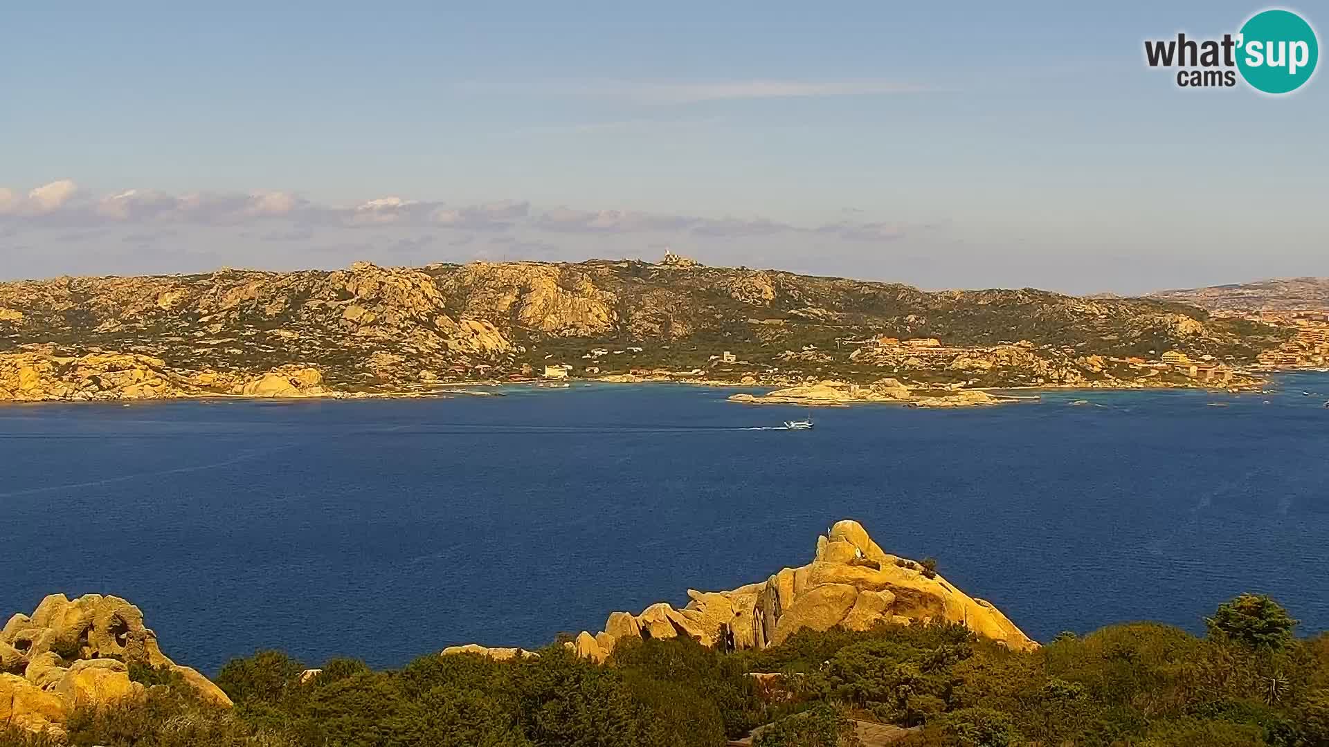 Punta Sardegna Livecam la Vedetta – Palau – Maddalena