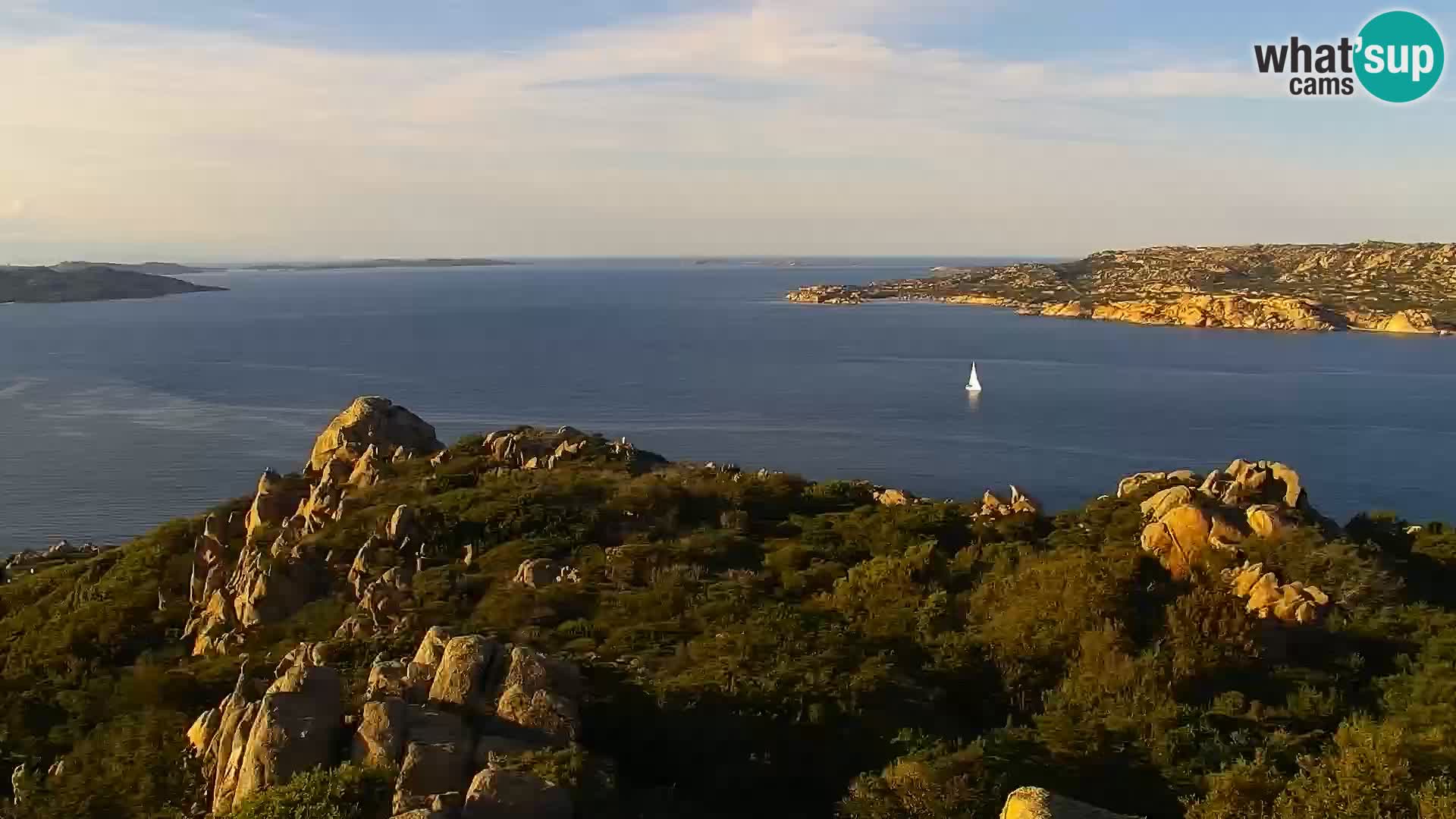 Punta Sardegna webcam la Vedetta – Palau – Maddalena – Sardinia