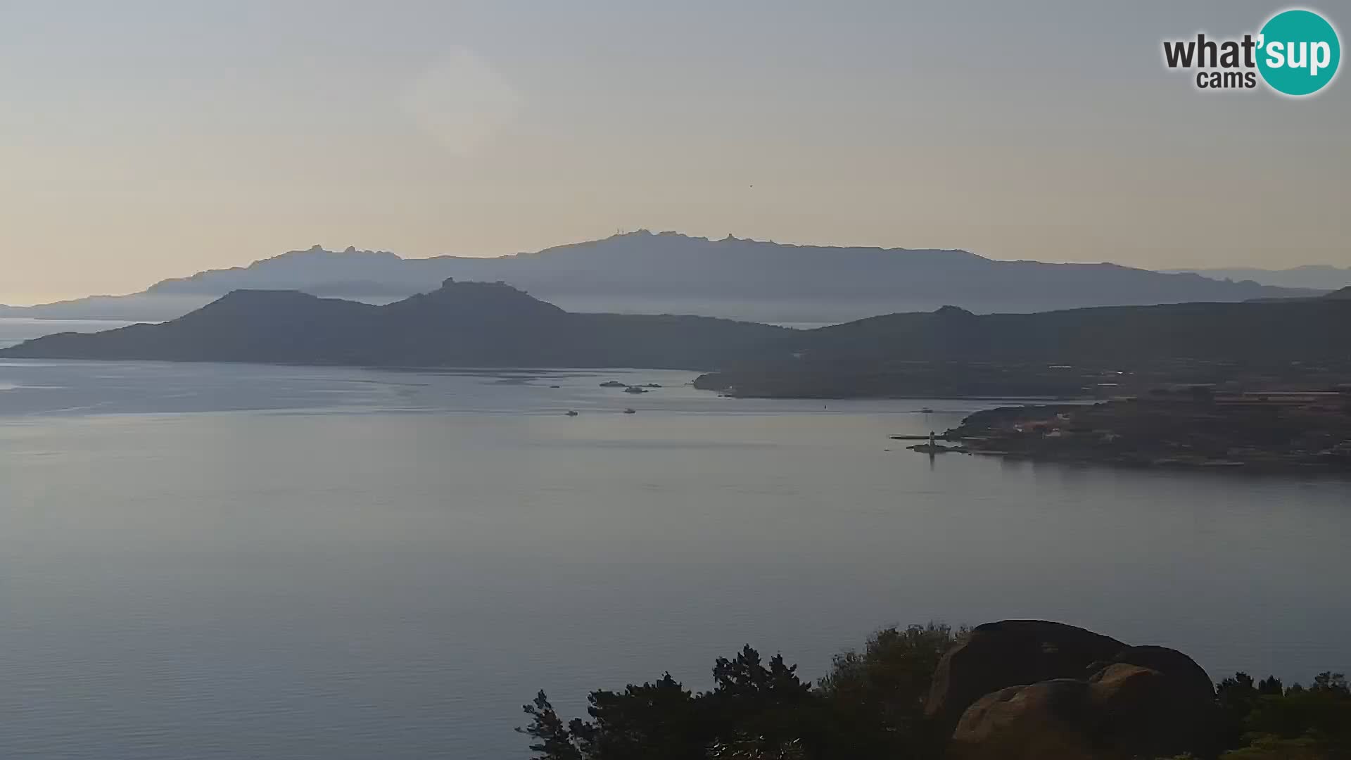 Punta Sardegna kamera v živo la Vedetta – Palau – Maddalena – Sardinija