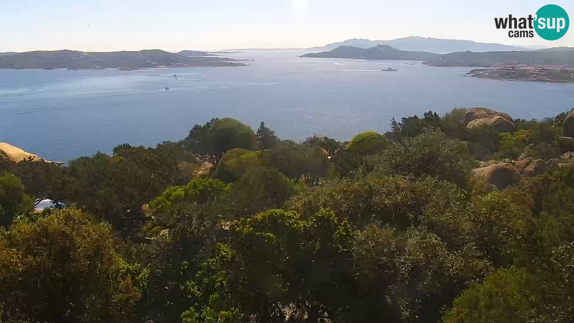 Punta Sardegna web cam – la Vedetta – Palau – La Maddalena – Sardinien