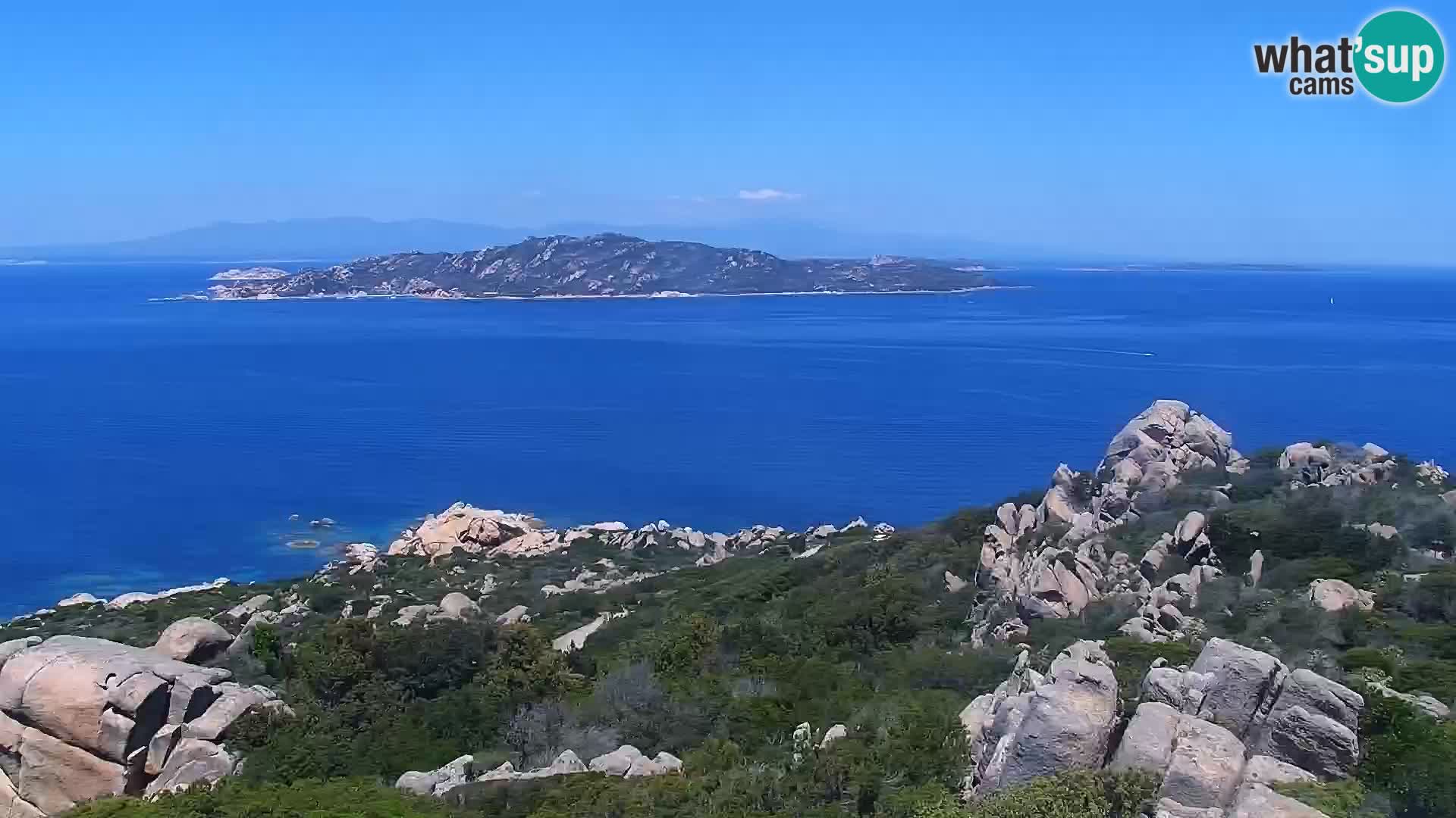 Punta Sardegna kamera v živo la Vedetta – Palau – Maddalena – Sardinija