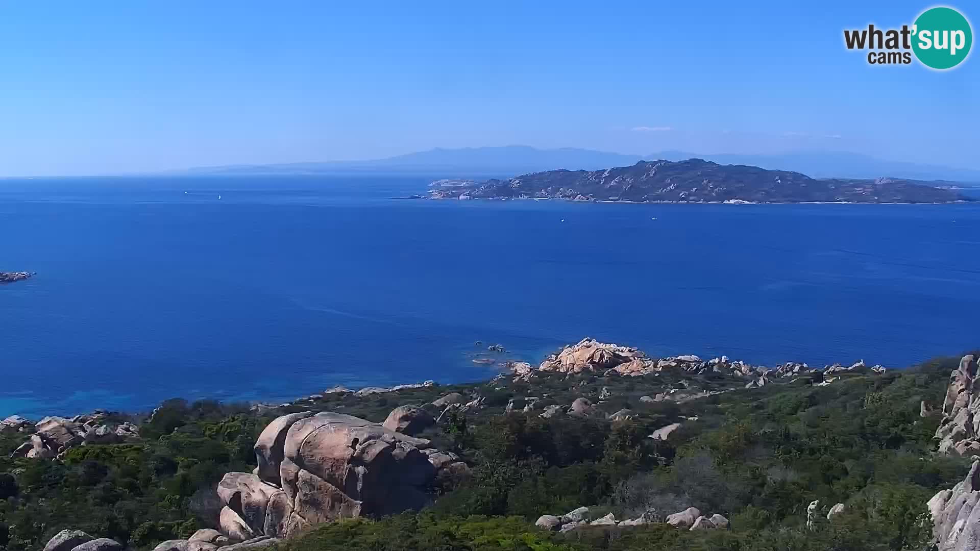 Punta Sardegna web cam – la Vedetta – Palau – La Maddalena – Sardinien