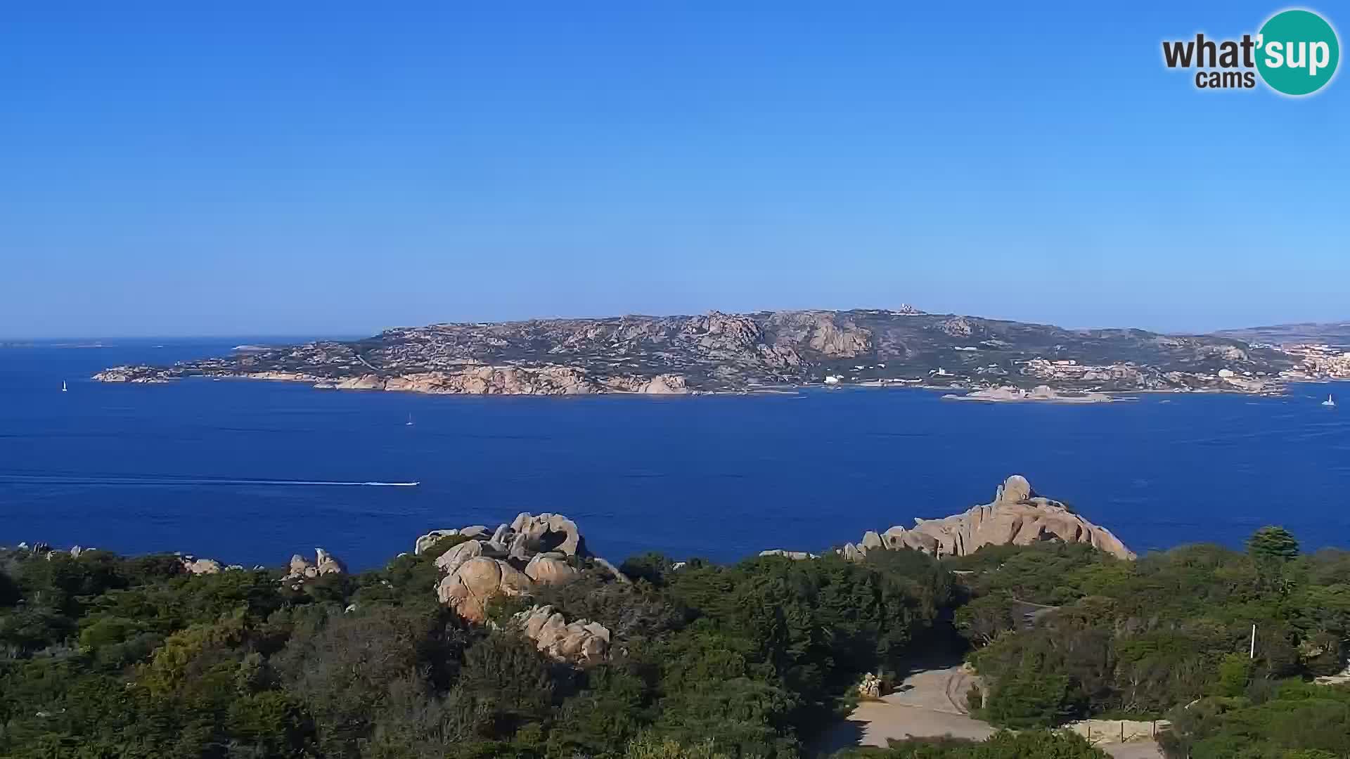 Punta Sardegna Livecam la Vedetta – Palau – Maddalena