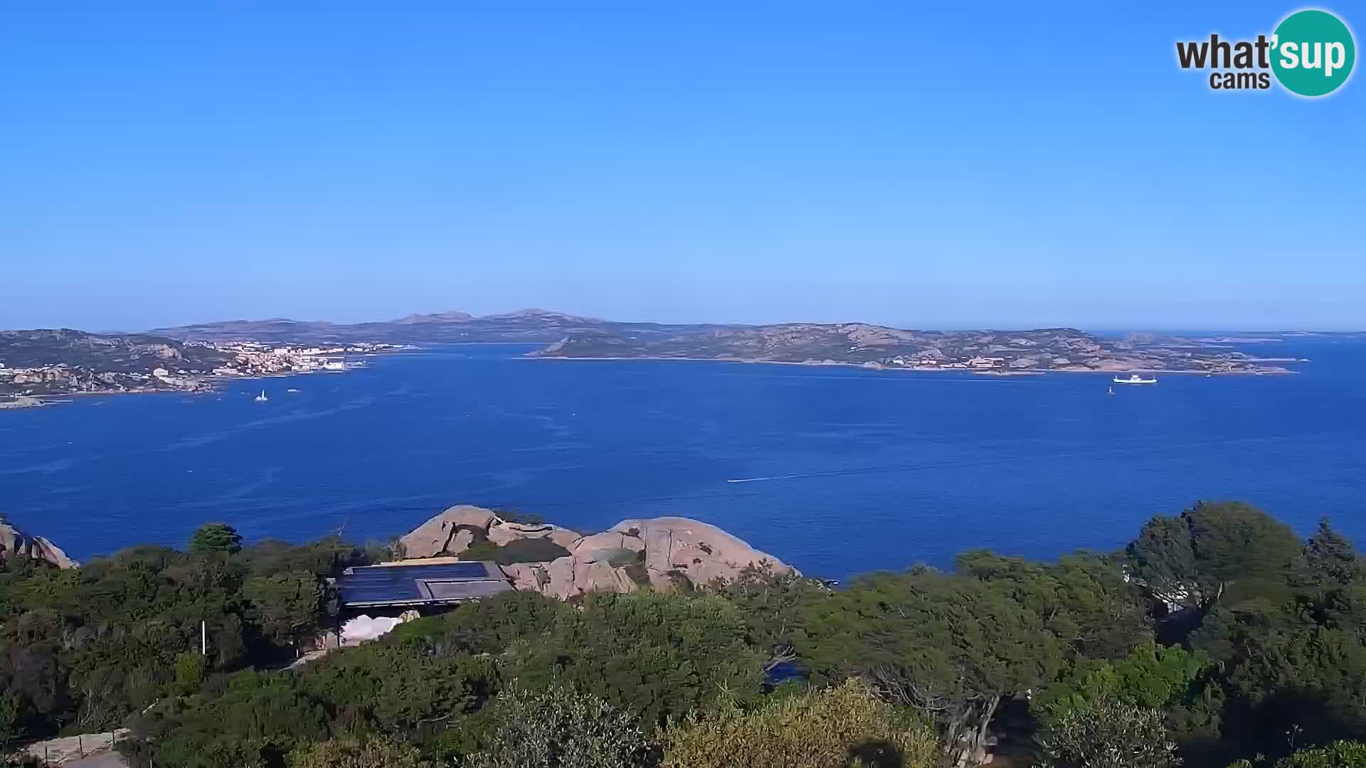 Punta Sardegna camera en vivo la Vedetta – Palau – Maddalena