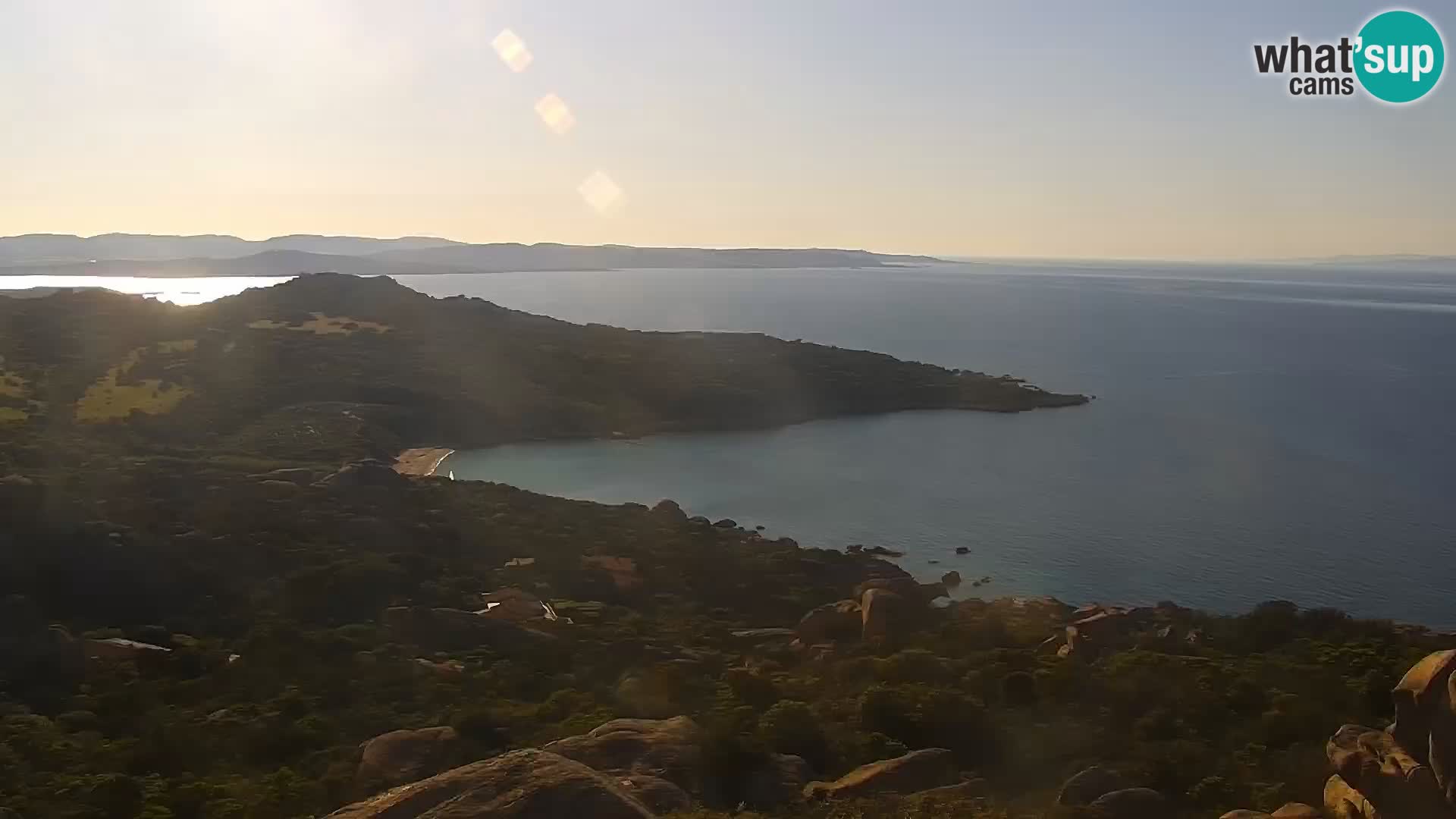Punta Sardegna kamera v živo la Vedetta – Palau – Maddalena – Sardinija