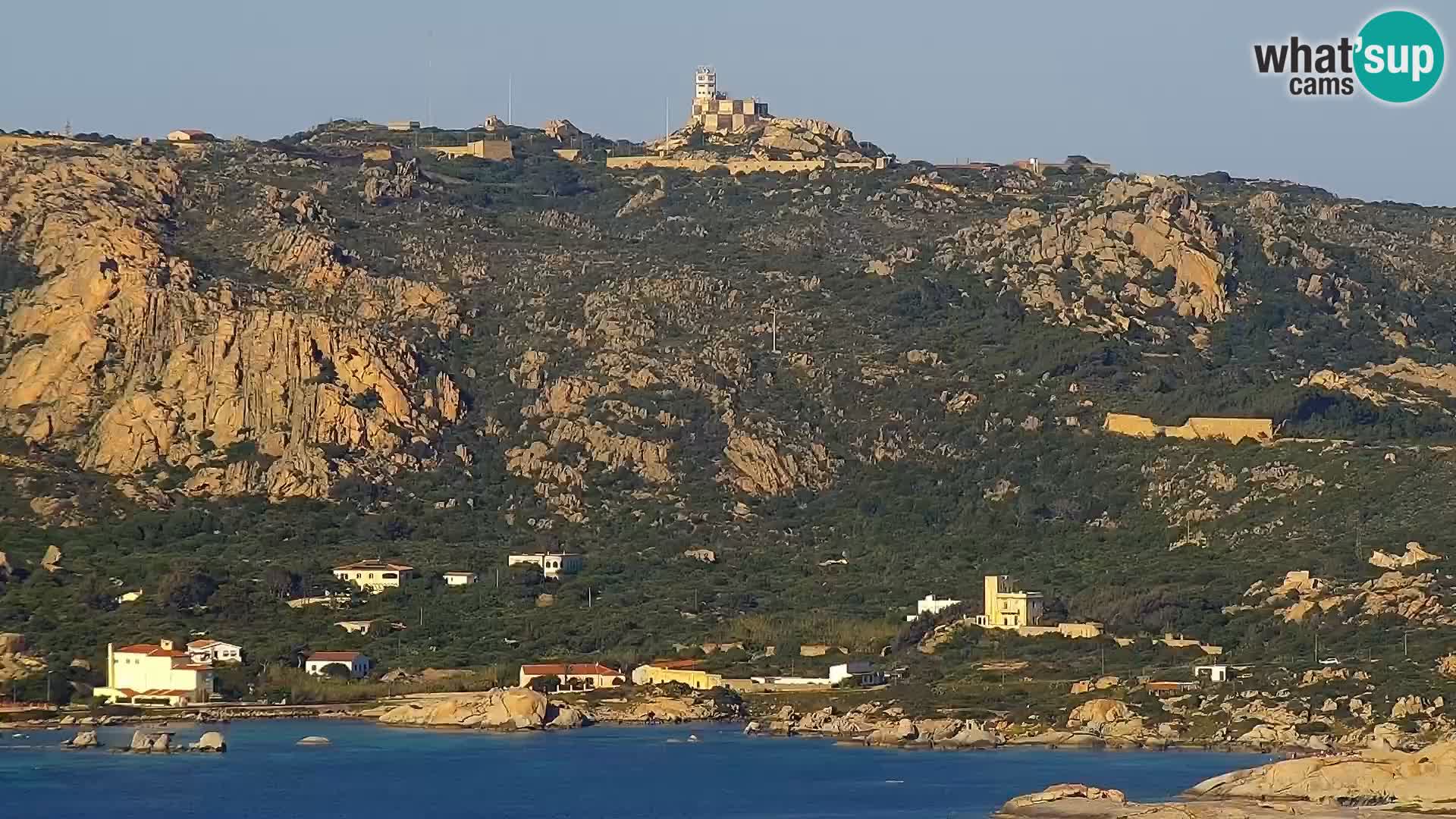 Punta Sardegna kamera v živo la Vedetta – Palau – Maddalena – Sardinija