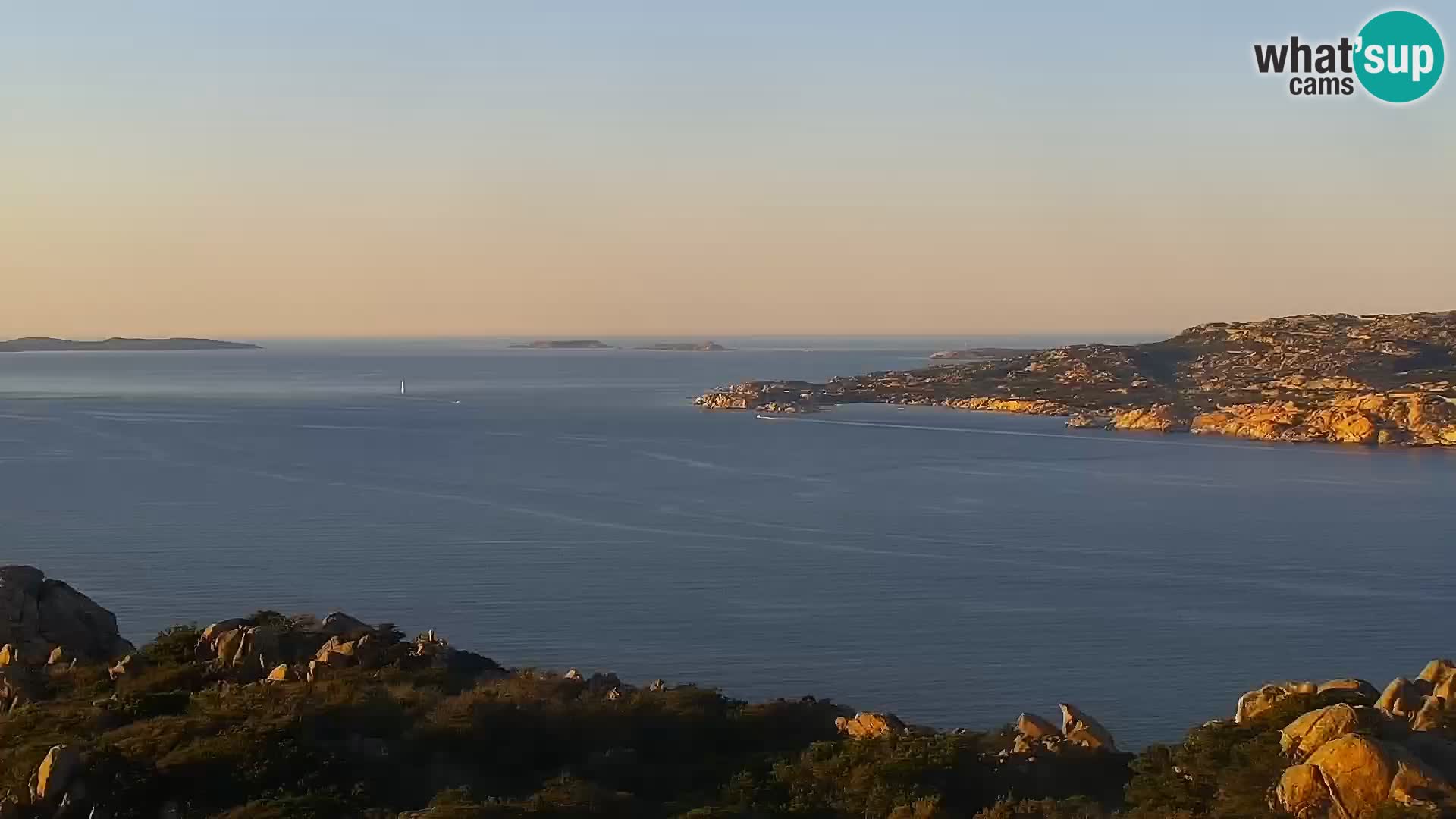 Punta Sardegna web cam – la Vedetta – Palau – La Maddalena – Sardinien