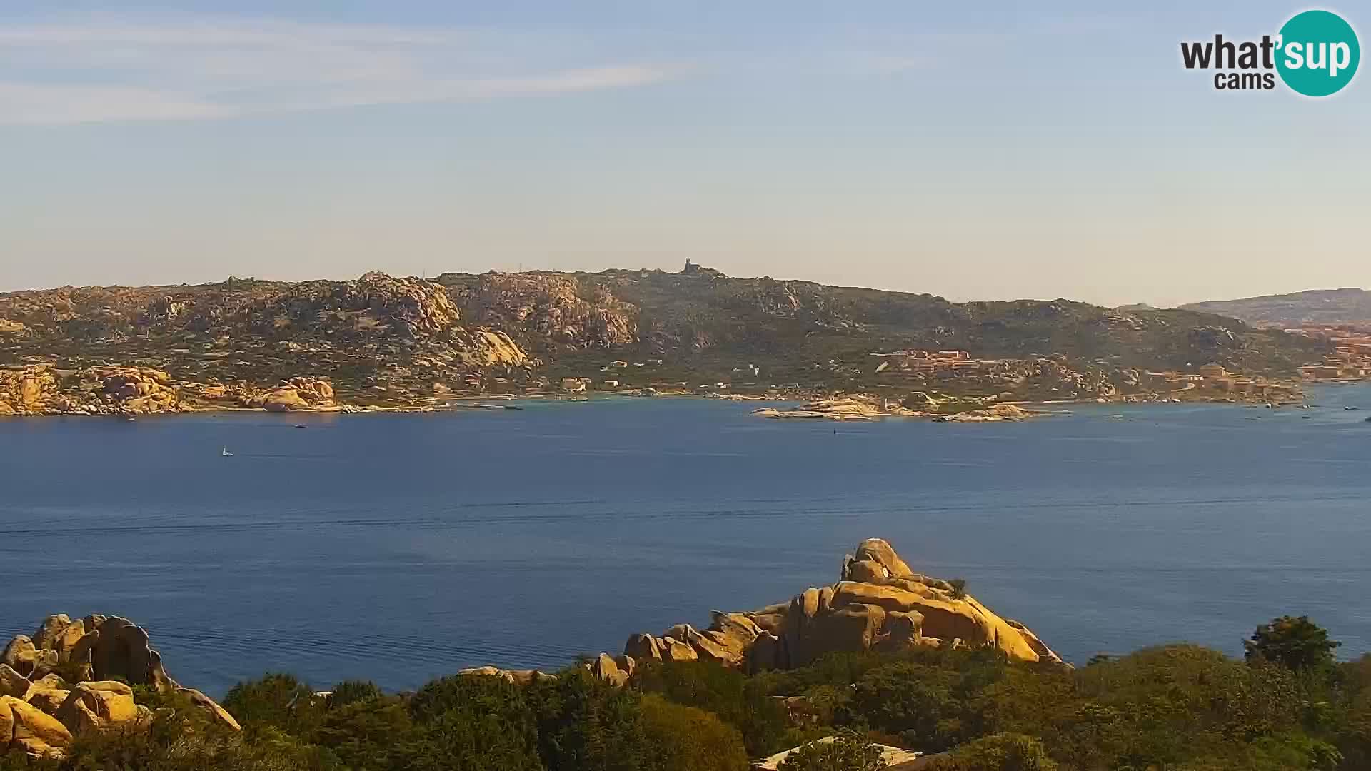 Punta Sardegna web cam – la Vedetta – Palau – La Maddalena – Sardinien