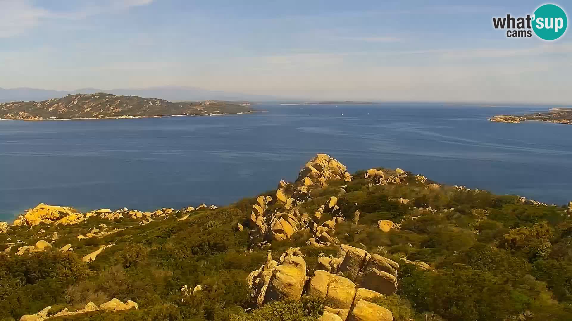 Punta Sardegna webcam la Vedetta – Palau – Maddalena – Sardinia