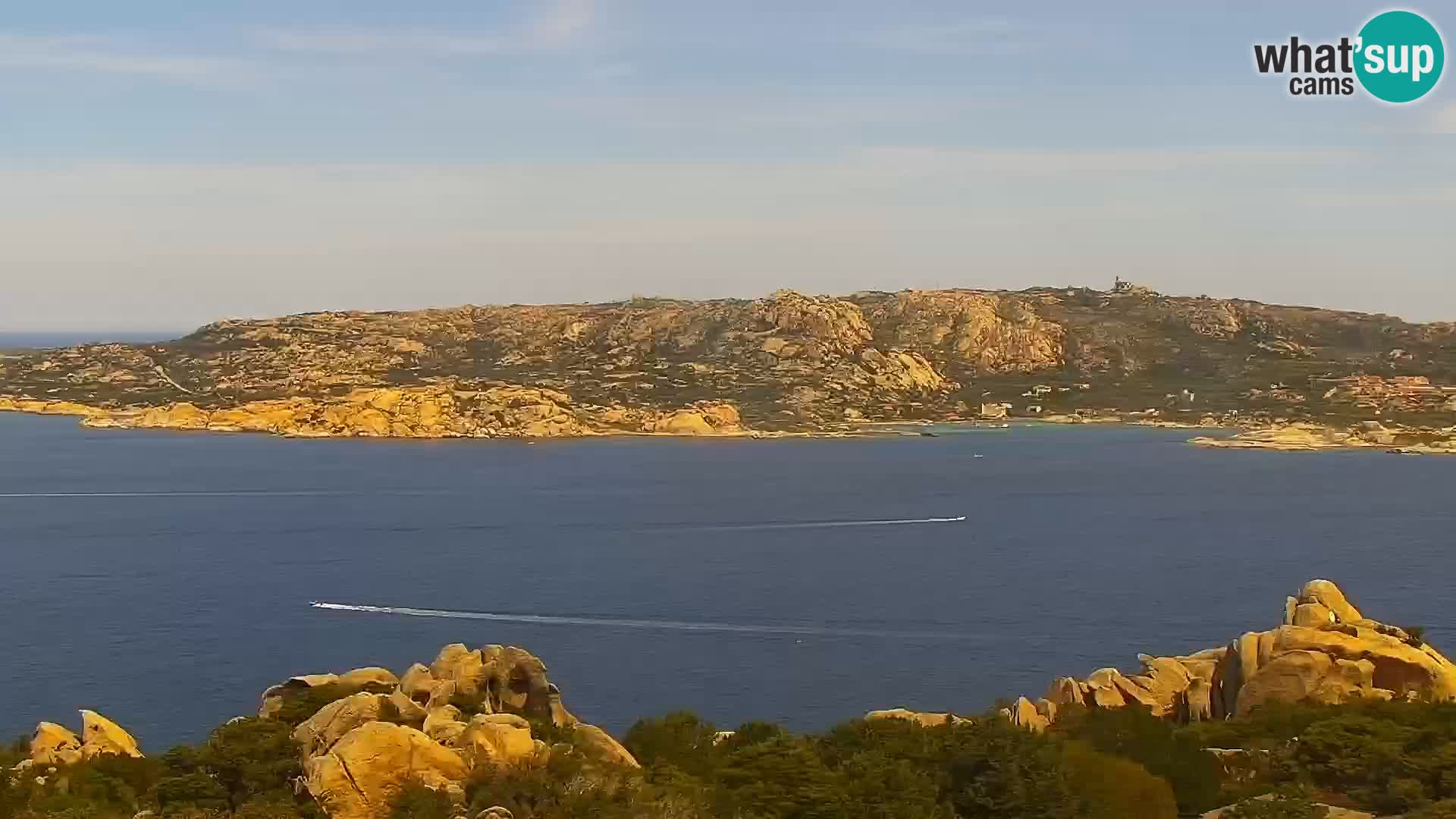 Punta Sardegna webcam la Vedetta – Palau – Maddalena – Sardinia