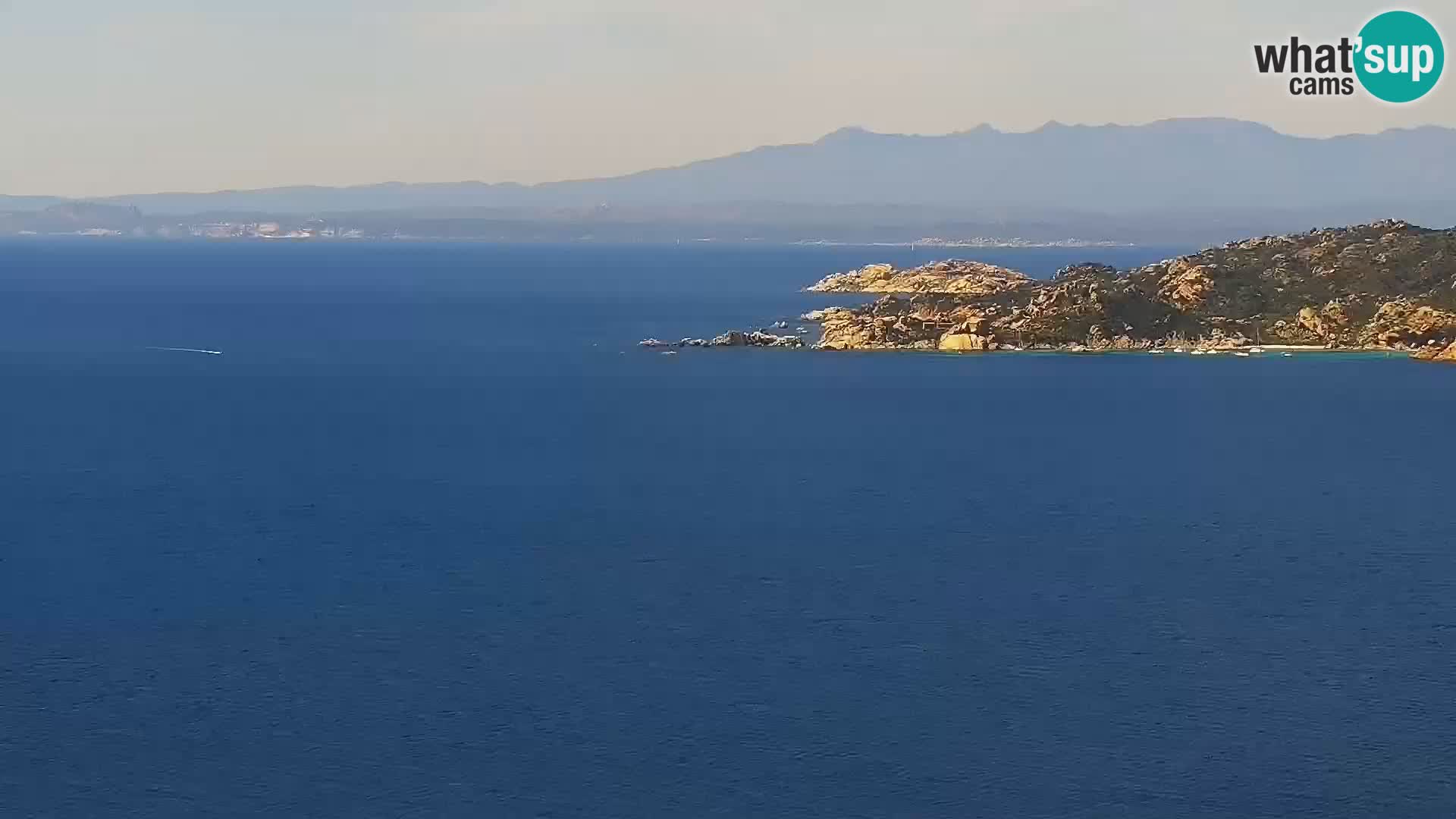Punta Sardegna webcam la Vedetta – Palau – Maddalena – Sardinia