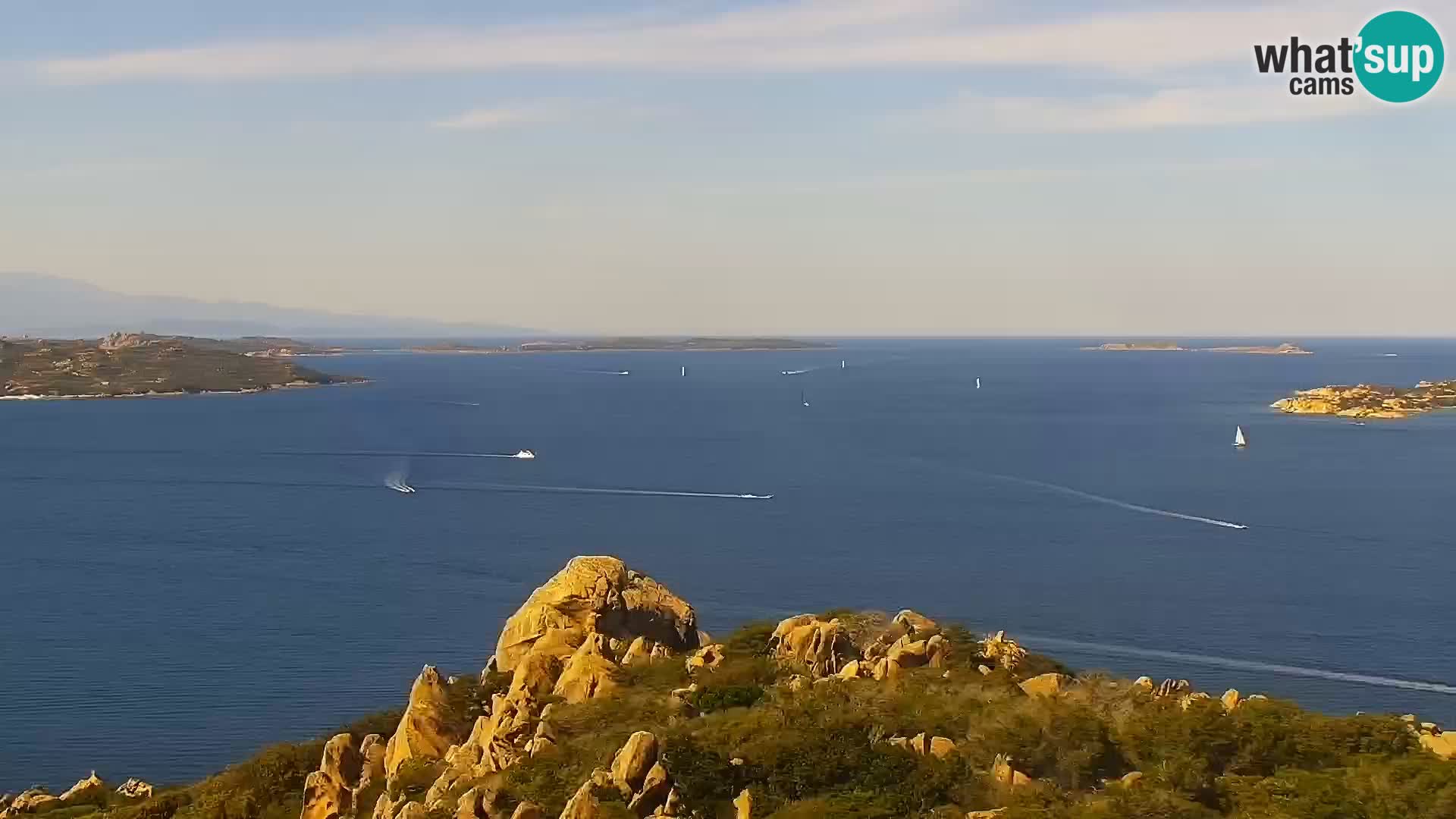 Punta Sardegna webcam la Vedetta – Palau – Maddalena – Sardinia