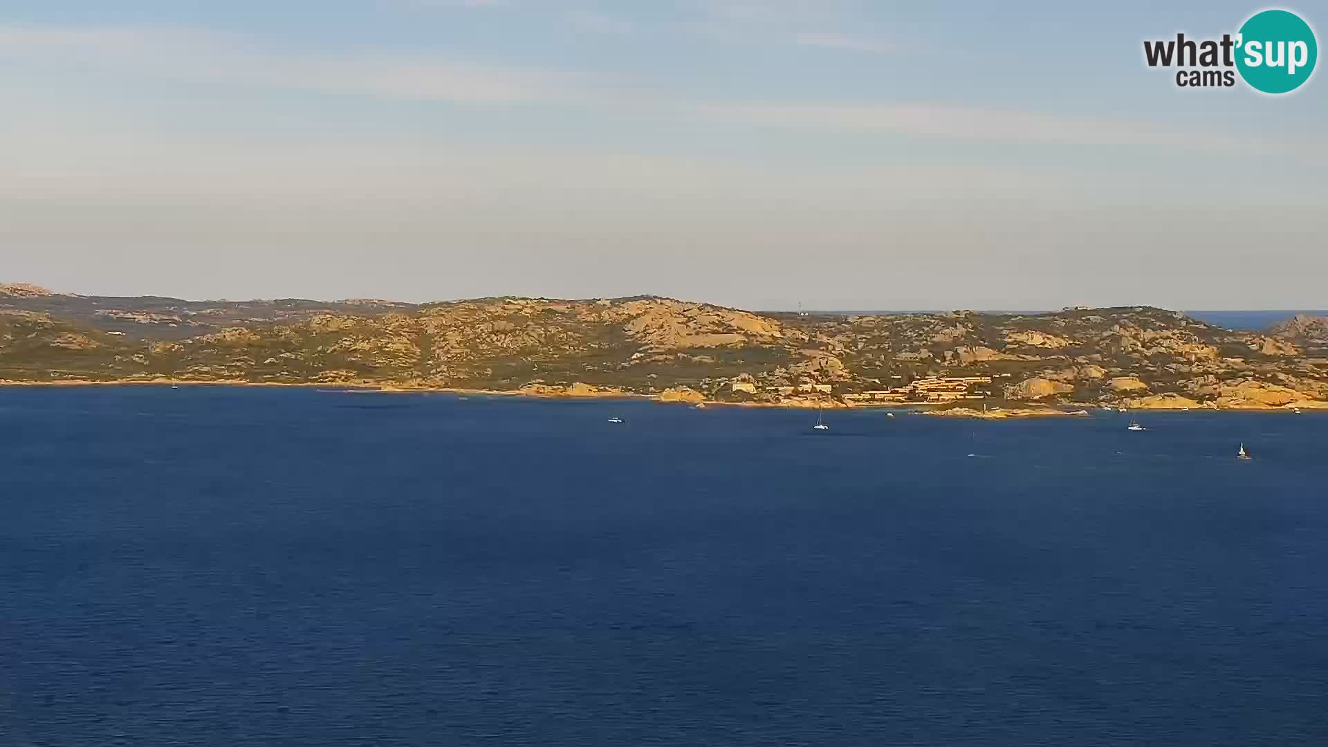 Punta Sardegna kamera v živo la Vedetta – Palau – Maddalena – Sardinija