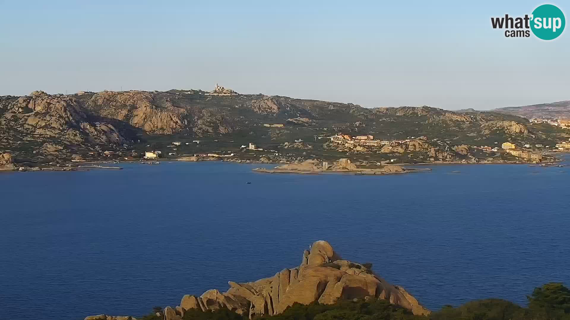 Punta Sardegna web cam – la Vedetta – Palau – La Maddalena – Sardinien