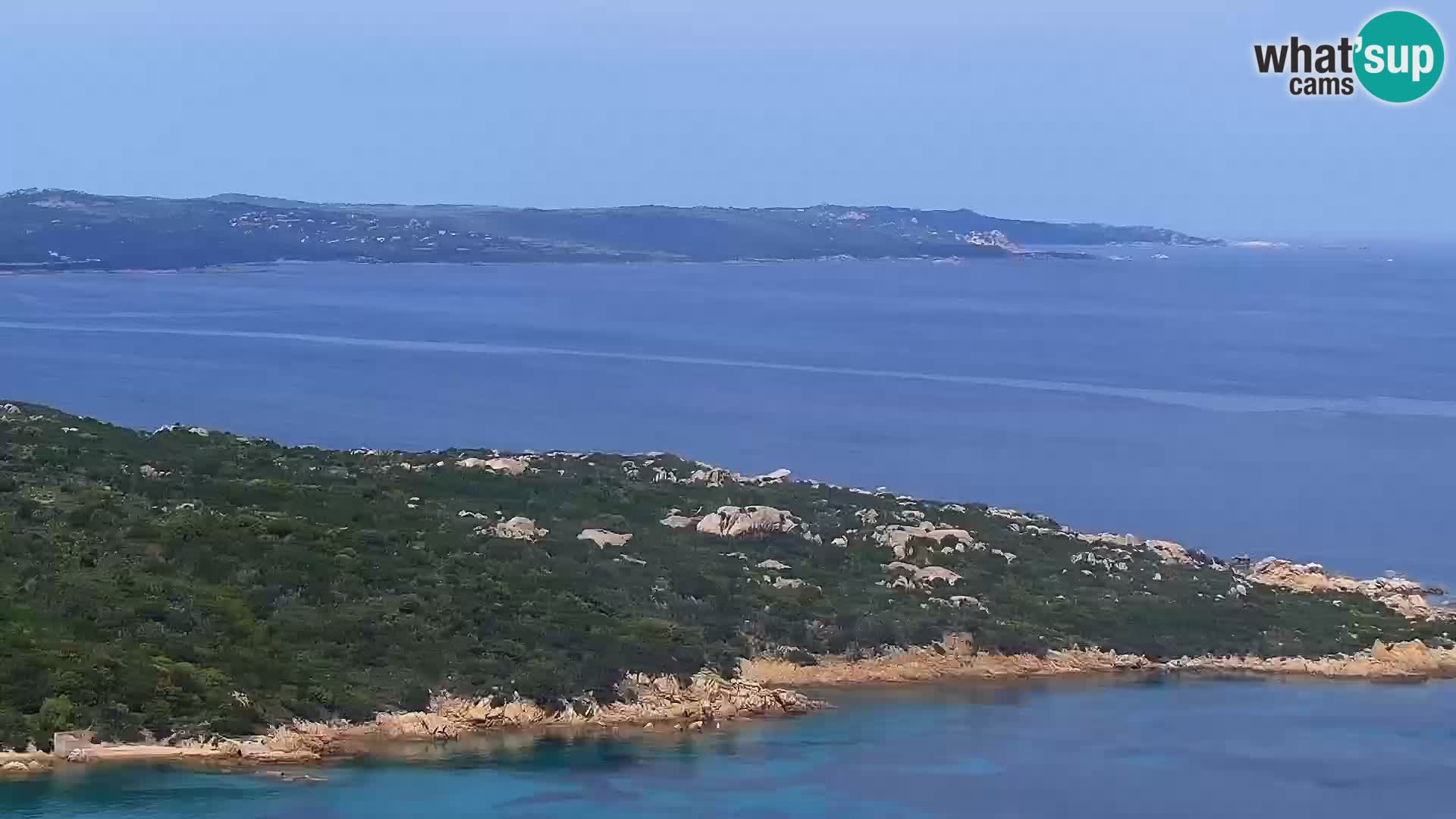 Punta Sardegna kamera v živo la Vedetta – Palau – Maddalena – Sardinija