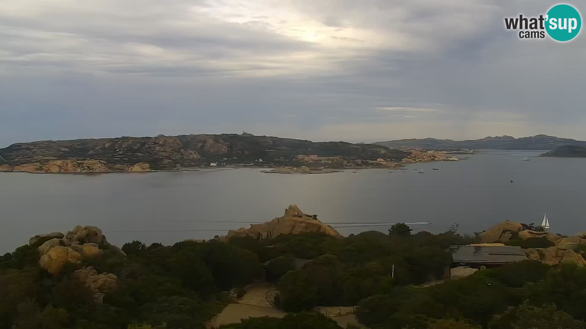 Punta Sardegna web cam – la Vedetta – Palau – La Maddalena – Sardinien