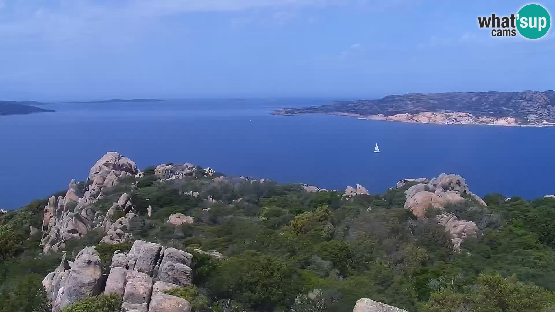 Punta Sardegna webcam la Vedetta – Palau – Maddalena – Sardinia