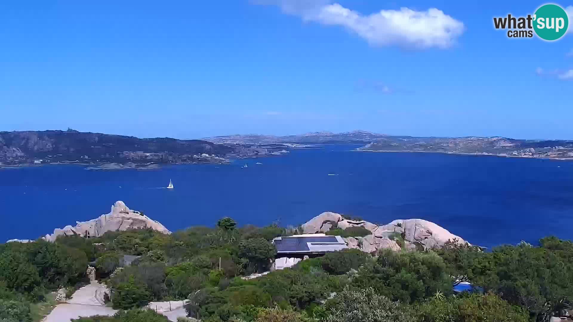 Punta Sardegna kamera v živo la Vedetta – Palau – Maddalena – Sardinija